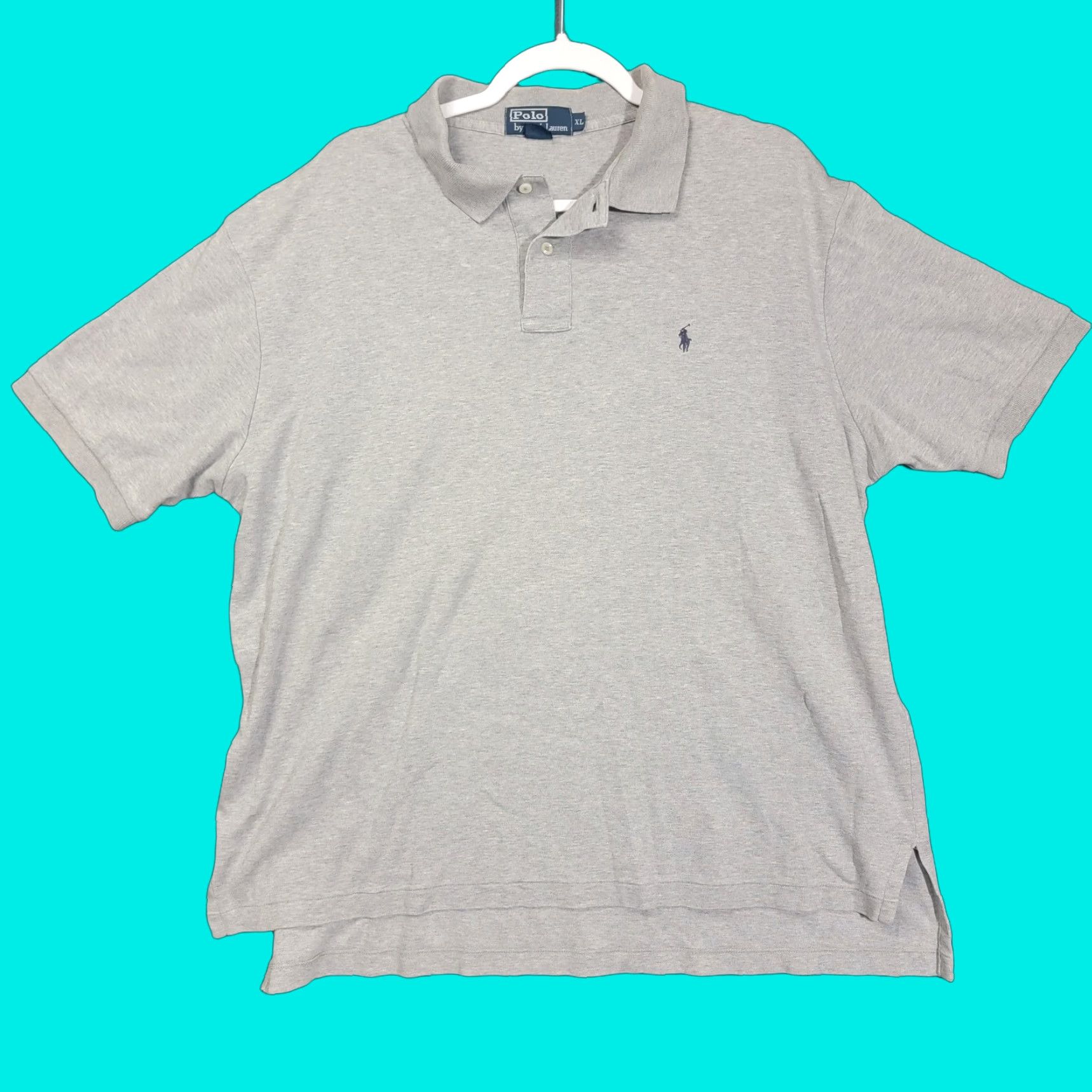 Polo Ralph Lauren Polo Ralph Lauren Polo Shirt Men's XL Gray Short Sleeve Distressed Size US XL / EU 56 / 4 - 1 Thumbnail