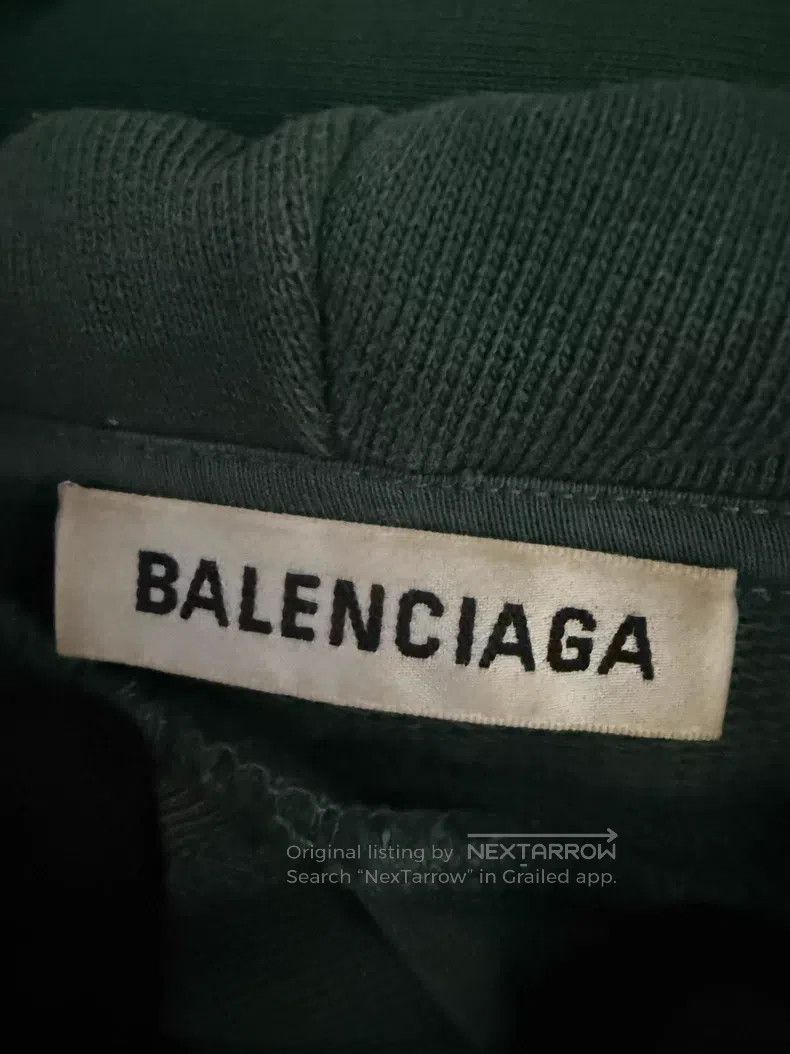 Balenciaga Balenciaga Logo Printed Hoodie Size US M / EU 48-50 / 2 - 3 Thumbnail