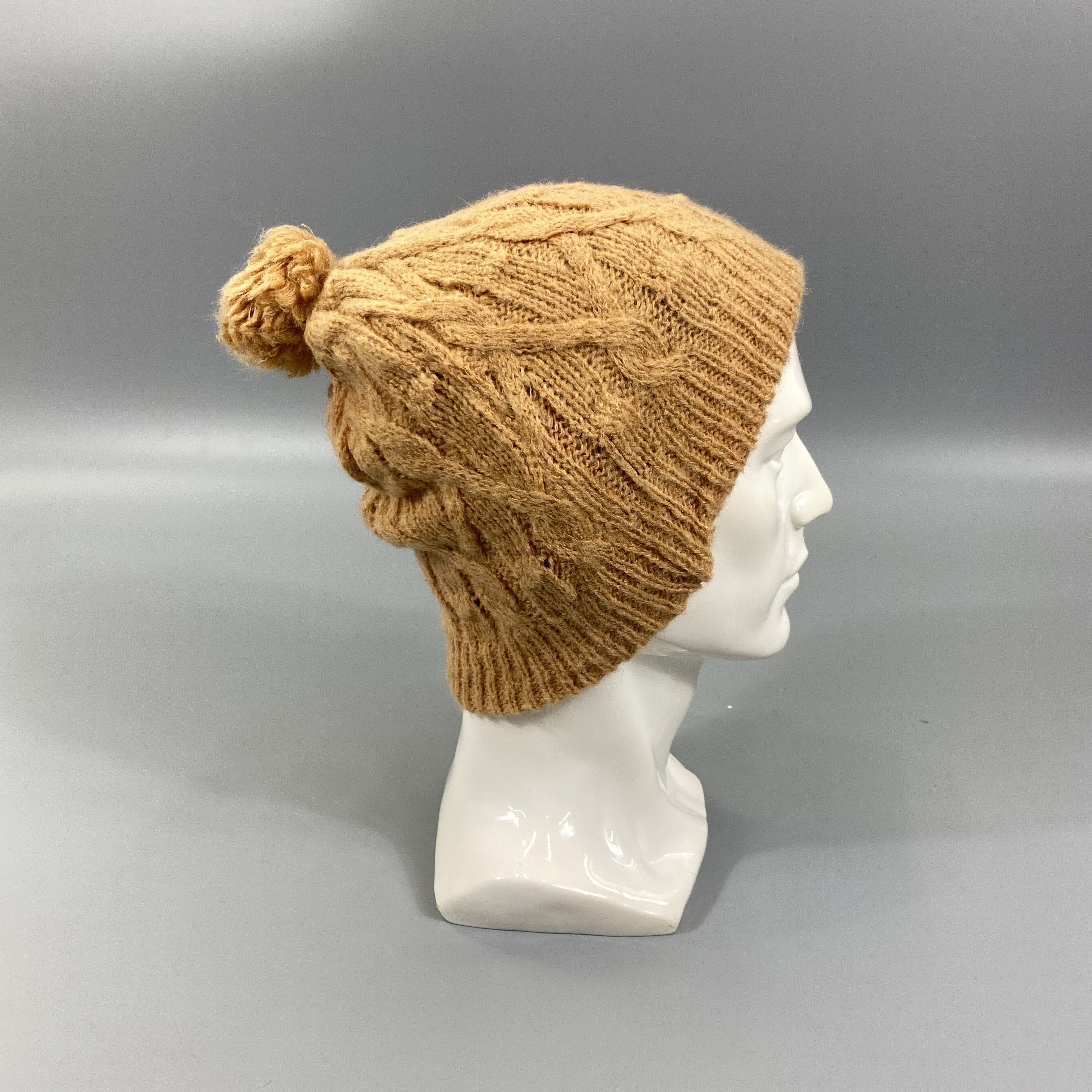 Japanese Brand Breath Theamo Knitted Beanie Hat -BN907 Size ONE SIZE - 4 Thumbnail