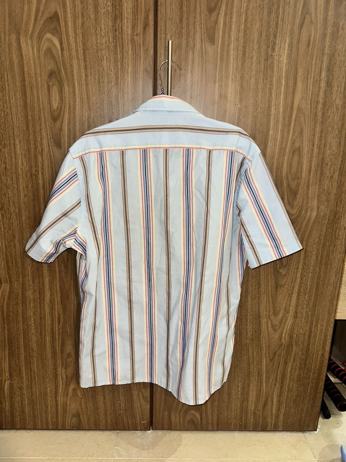Yves Saint Laurent Yves Saint Laurent Vintage Shirt with Collar Logo Size US L / EU 52-54 / 3 - 3 Thumbnail