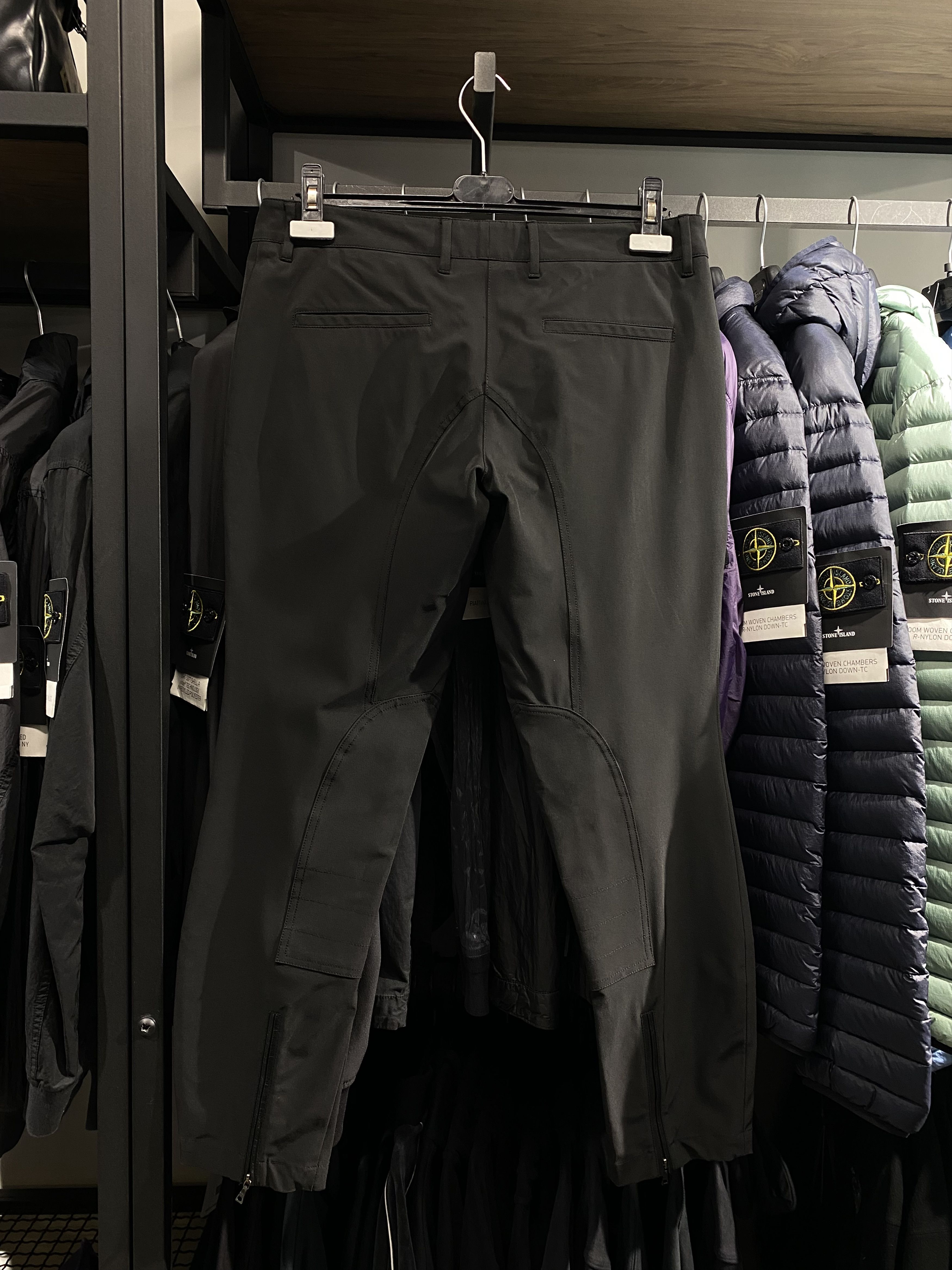 Prada Vintage Prada nylon zip belt biker women pants size 44 Size 30" / US 8 / IT 44 - 5 Thumbnail