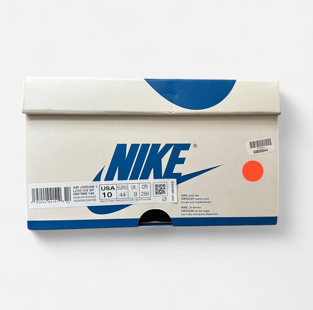 Fragment Design × Nike × Travis Scott Travis Scott Fragment Jordan 1 low Size US 10 / EU 43 - 9 Thumbnail