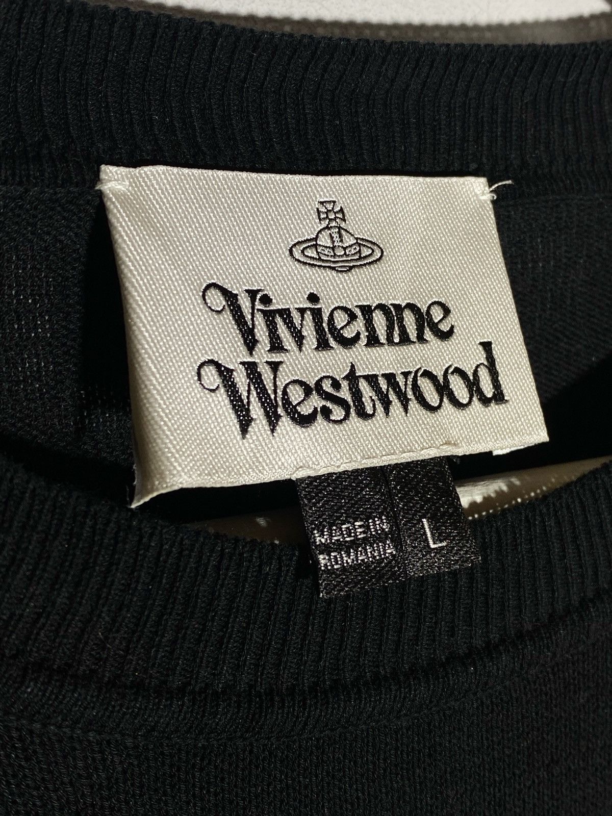 Vivienne Westwood Vivienne Westwood Iconic Logo Black Knitwear Sweatshirt Size US L / EU 52-54 / 3 - 12 Thumbnail