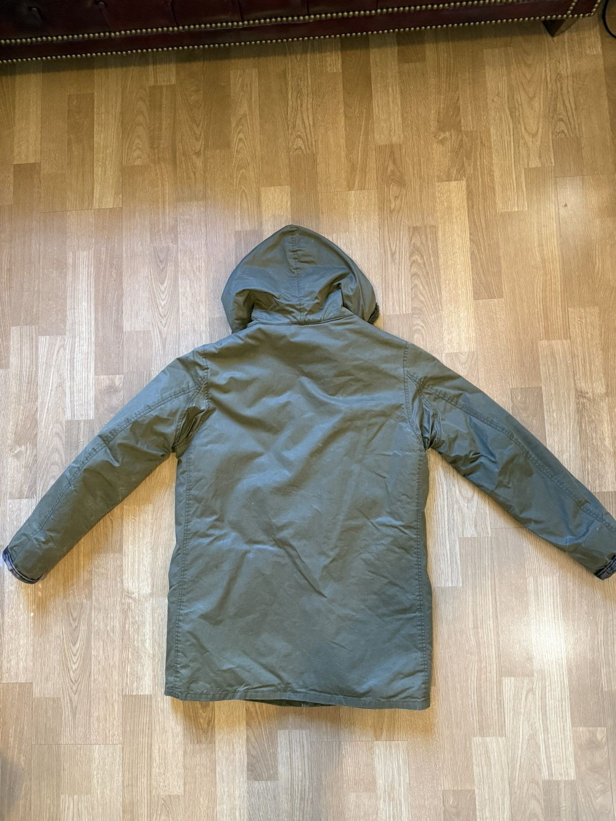 J.Crew J. Crew Waxed Canvas Sherpa Parka Size US S / EU 44-46 / 1 - 4 Thumbnail