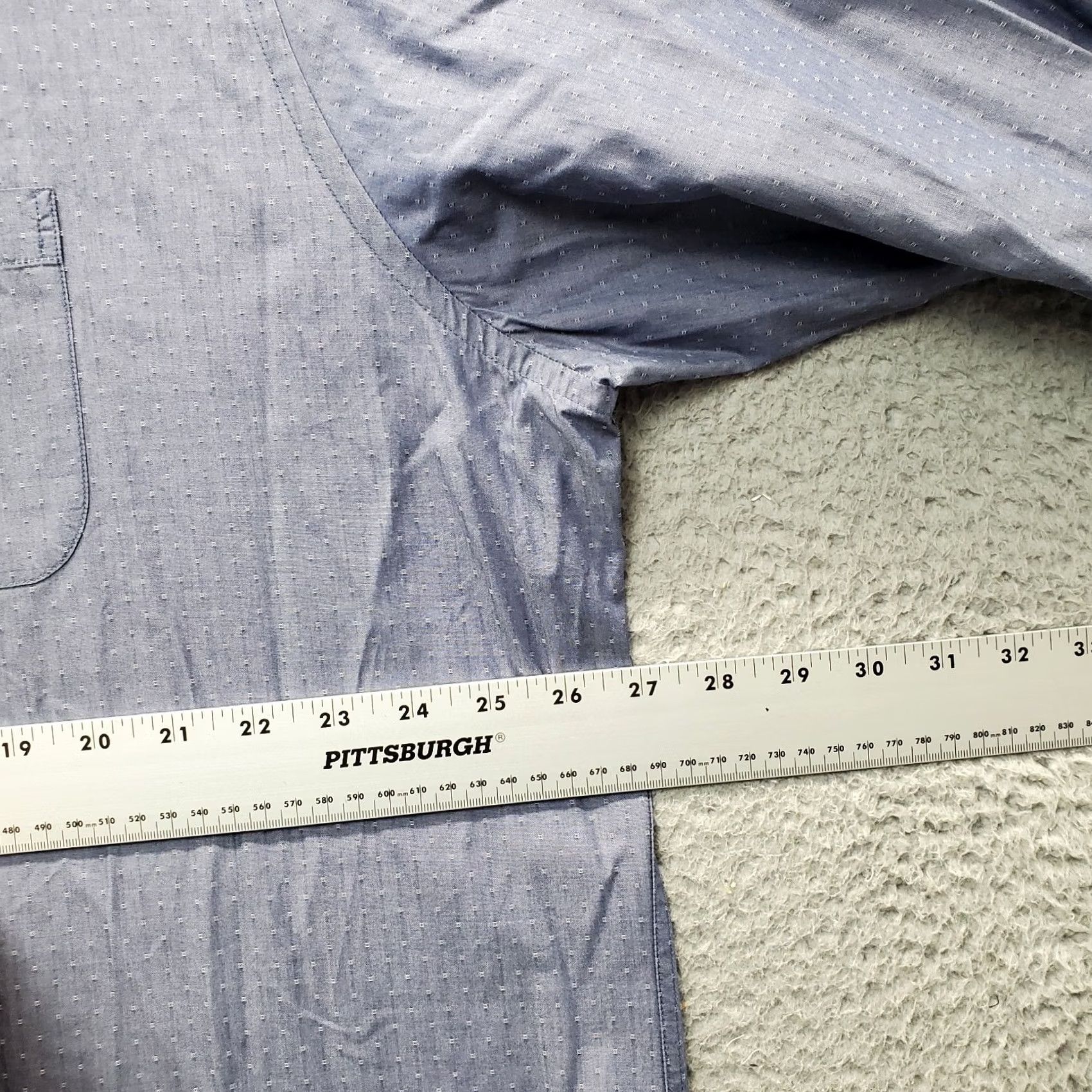 Brooks Brothers Brooks Brothers Regent Shirt Mens XXL Blue Polka Dot Long Sleeve Collared Regular Fit Button-Up Shirt Size US XXL / EU 58 / 5 - 4 Thumbnail
