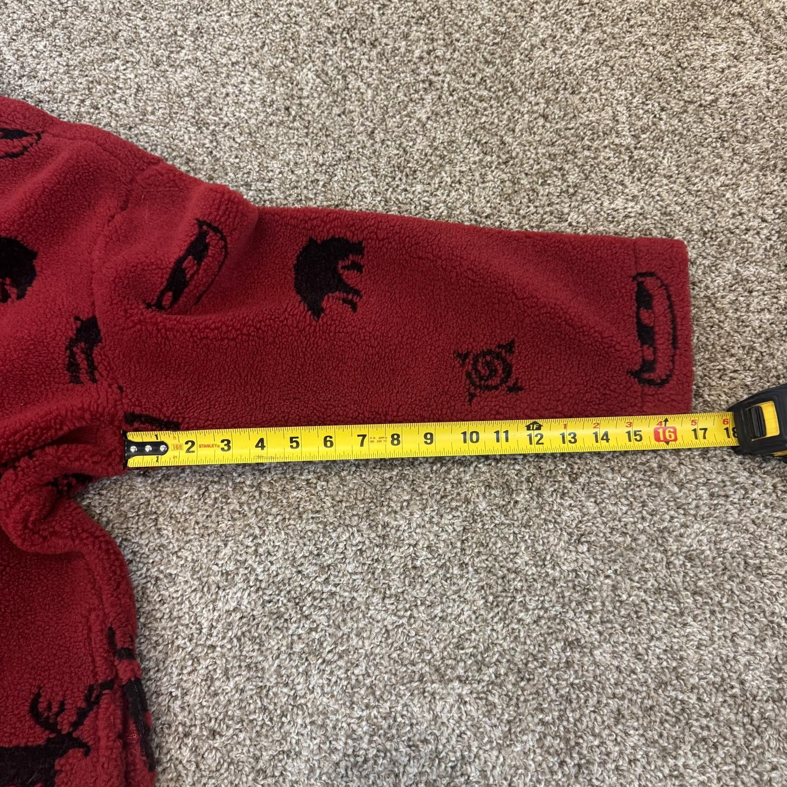 Other Sweet Jessie Cottage Core Red Fleece Jacket , XL Size XL / US 12-14 / IT 48-50 - 6 Thumbnail