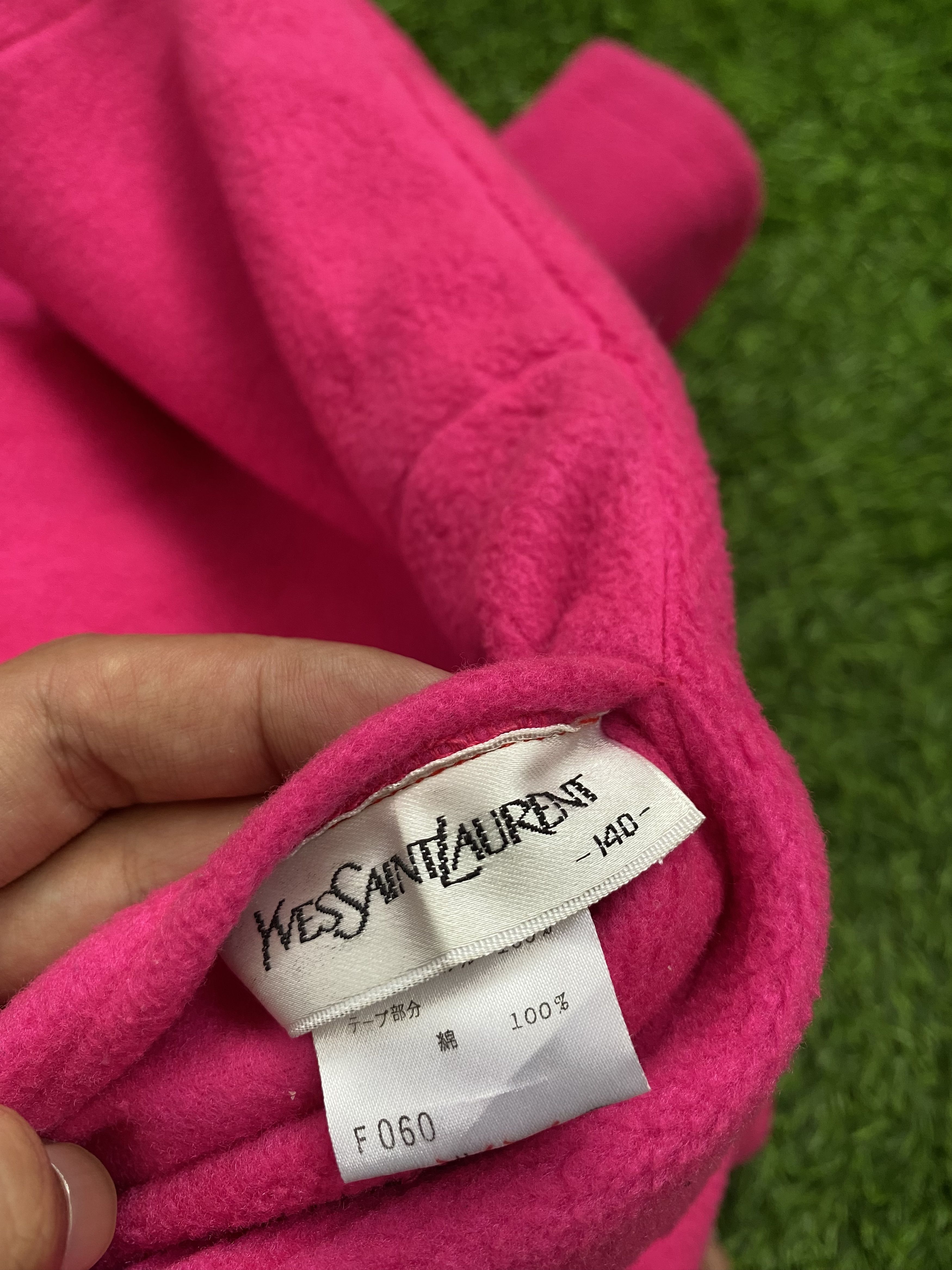 Yves Saint Laurent Vintage Yves Saint Laurent Reversible Fleece Hoodie Jacket Size L / US 10 / IT 46 - 8 Thumbnail
