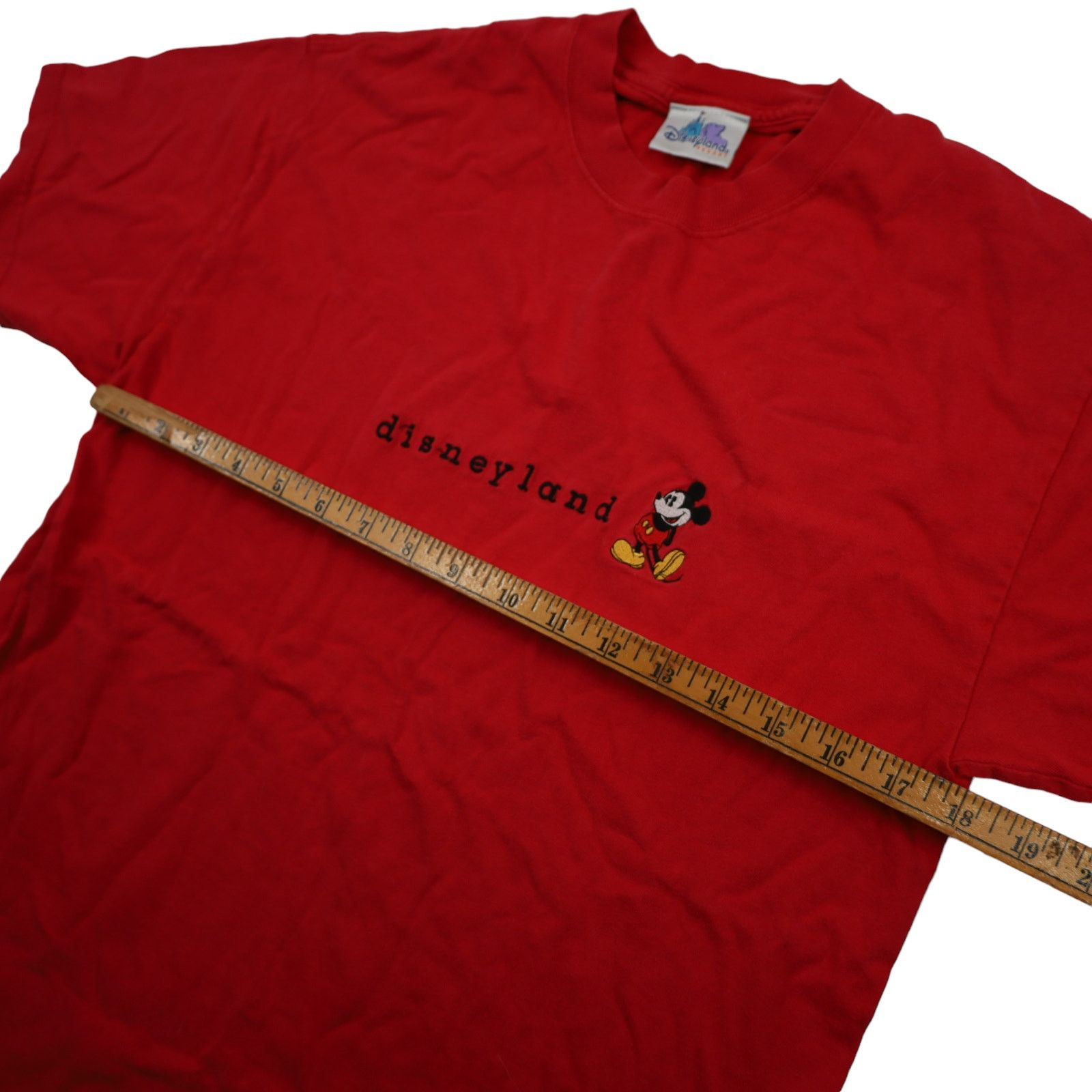 Disney × Vintage Vintage Disneyland Mickey Mouse Embroidered T Shirt Size US M / EU 48-50 / 2 - 6 Thumbnail