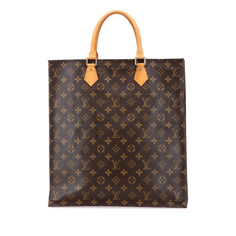 Louis Vuitton Louis Vuitton Monogram Sac Plat Tote Bag M51140 Size ONE SIZE - 1 Thumbnail