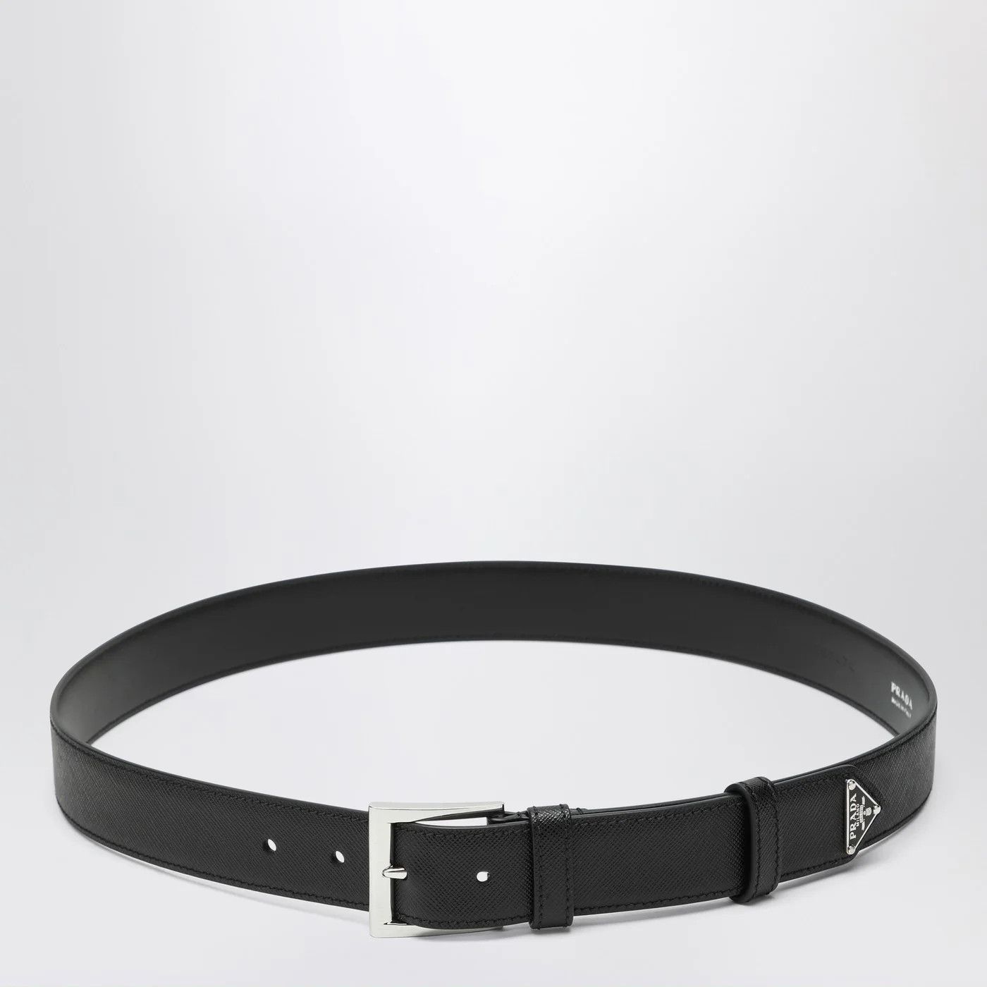 Prada o1d2blof0326 Size: 90 / Saffiano Belt in Black Size ONE SIZE - 1 Thumbnail