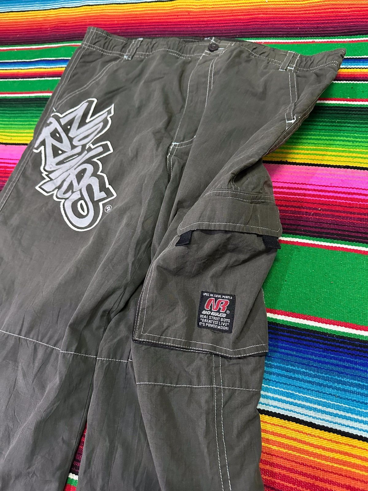 If Six Was Nine 💥No Rules💥 Skate Trouser Green Army 💥 Size US 32 / EU 48 - 6 Thumbnail