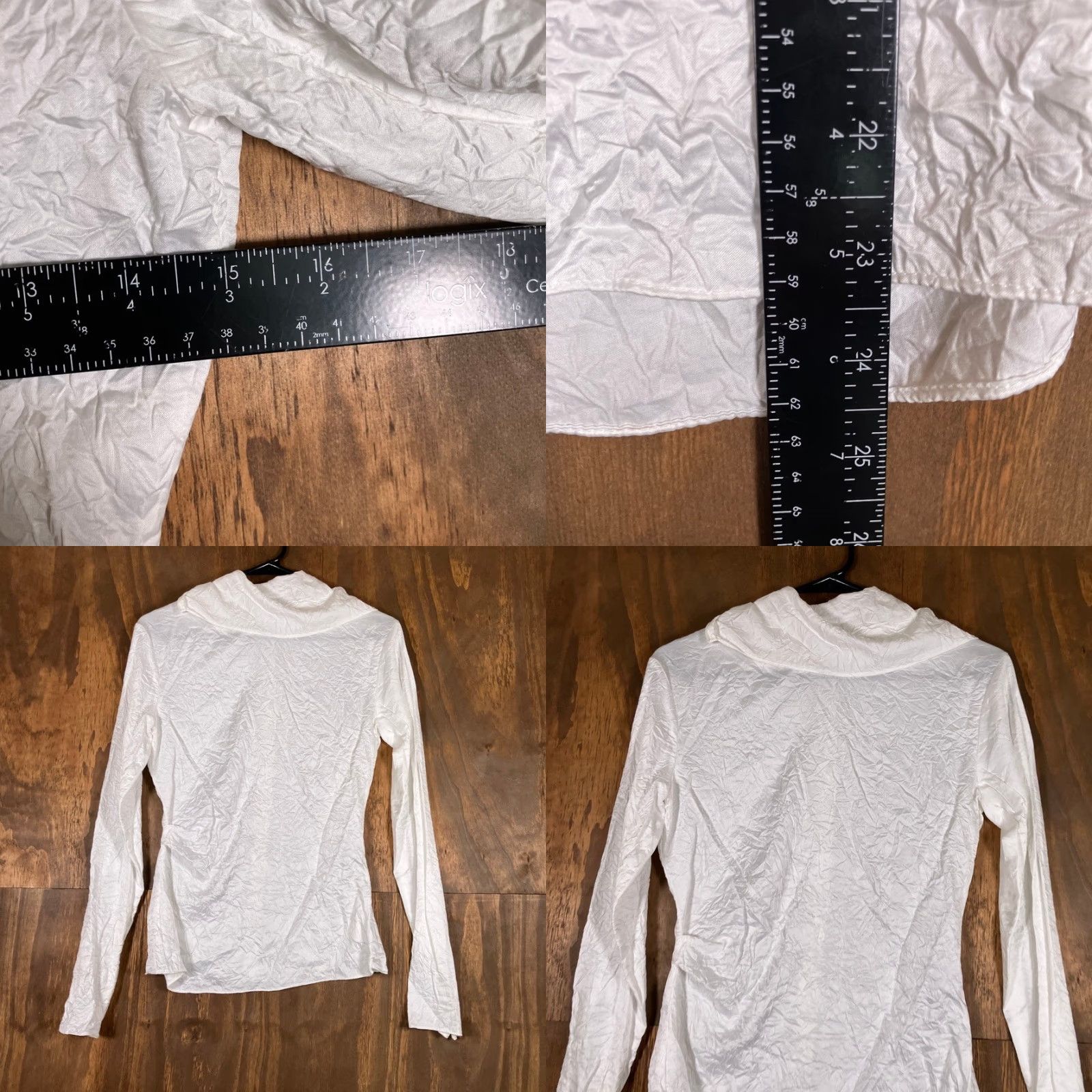 Zara Zara Womens Jacket White Lightweight Zip Up Long Sleeve Viscose Blend XXS Jacket Women 2XS Casual Athletic Outdoor Size XXS / US 00 / IT 34 - 8 Thumbnail