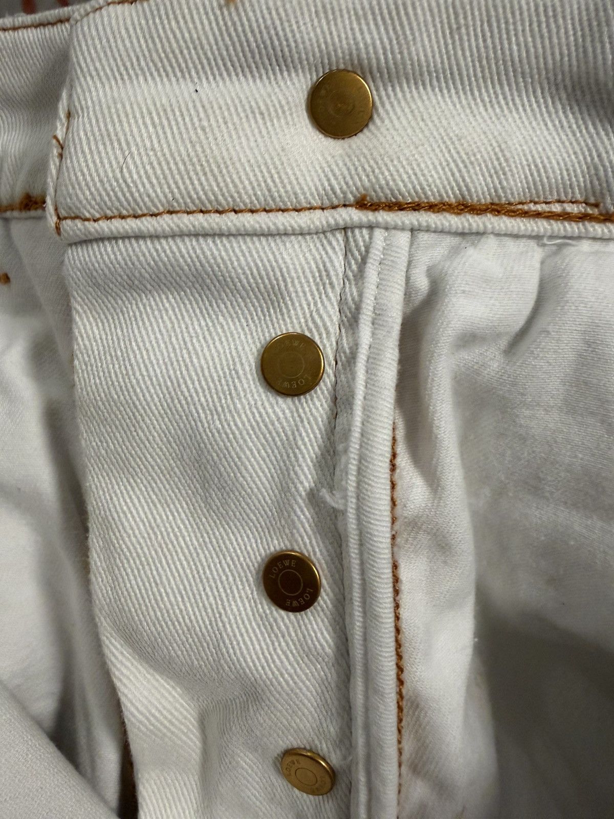 Loewe Loewe Contrast Stitch Fisherman Jeans Size 28" / US 6 / IT 42 - 7 Thumbnail