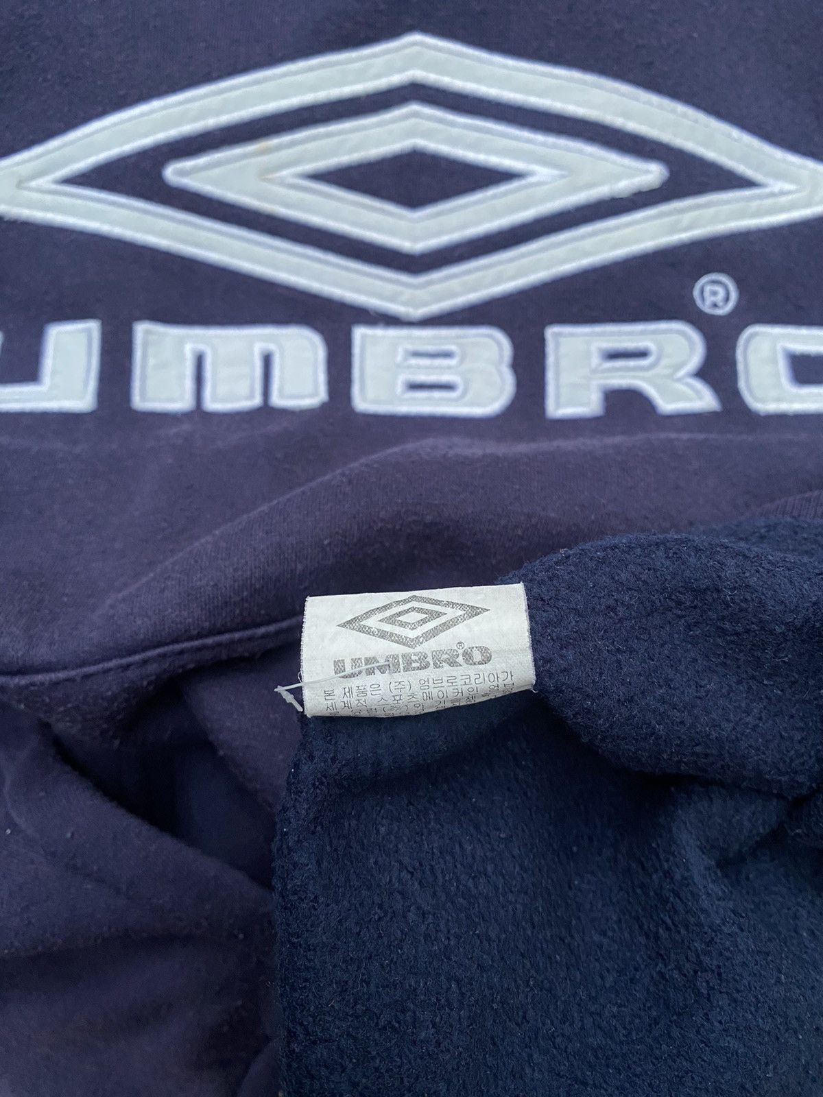 Umbro Vintage Umbro Embroidery Logo Hoodie Size US M / EU 48-50 / 2 - 6 Thumbnail