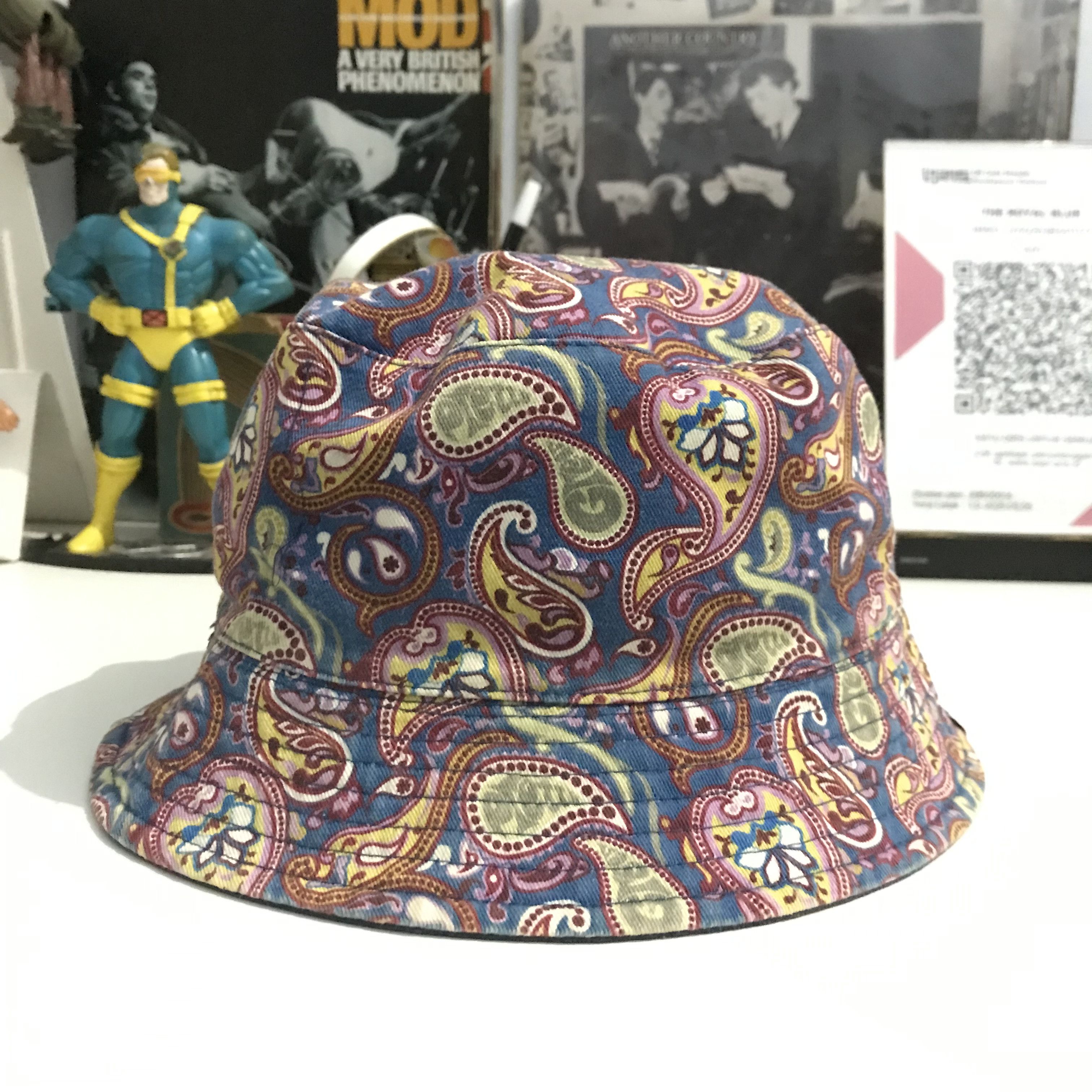 Designer × Other UK × Pretty Green PRETTY GREEN ASTAN PAISLEY BUCKET HAT VINTAGE Pretty Green Size ONE SIZE - 6 Thumbnail
