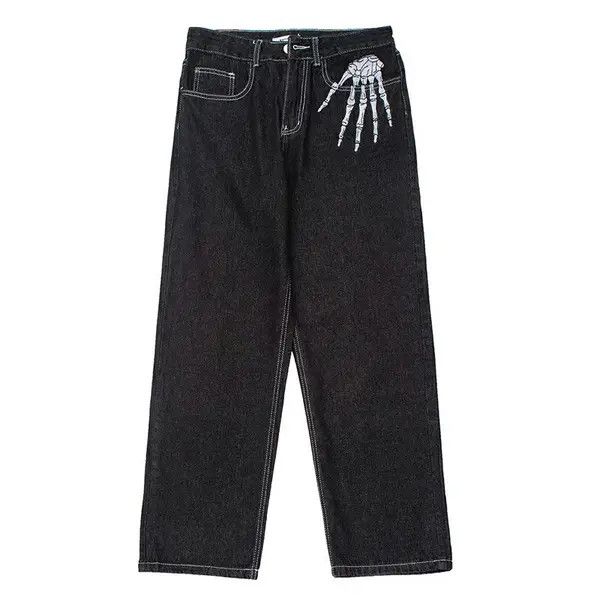 VIBE graphic y2k hiphop pattern jeans Size US 32 / EU 48 - 6 Thumbnail