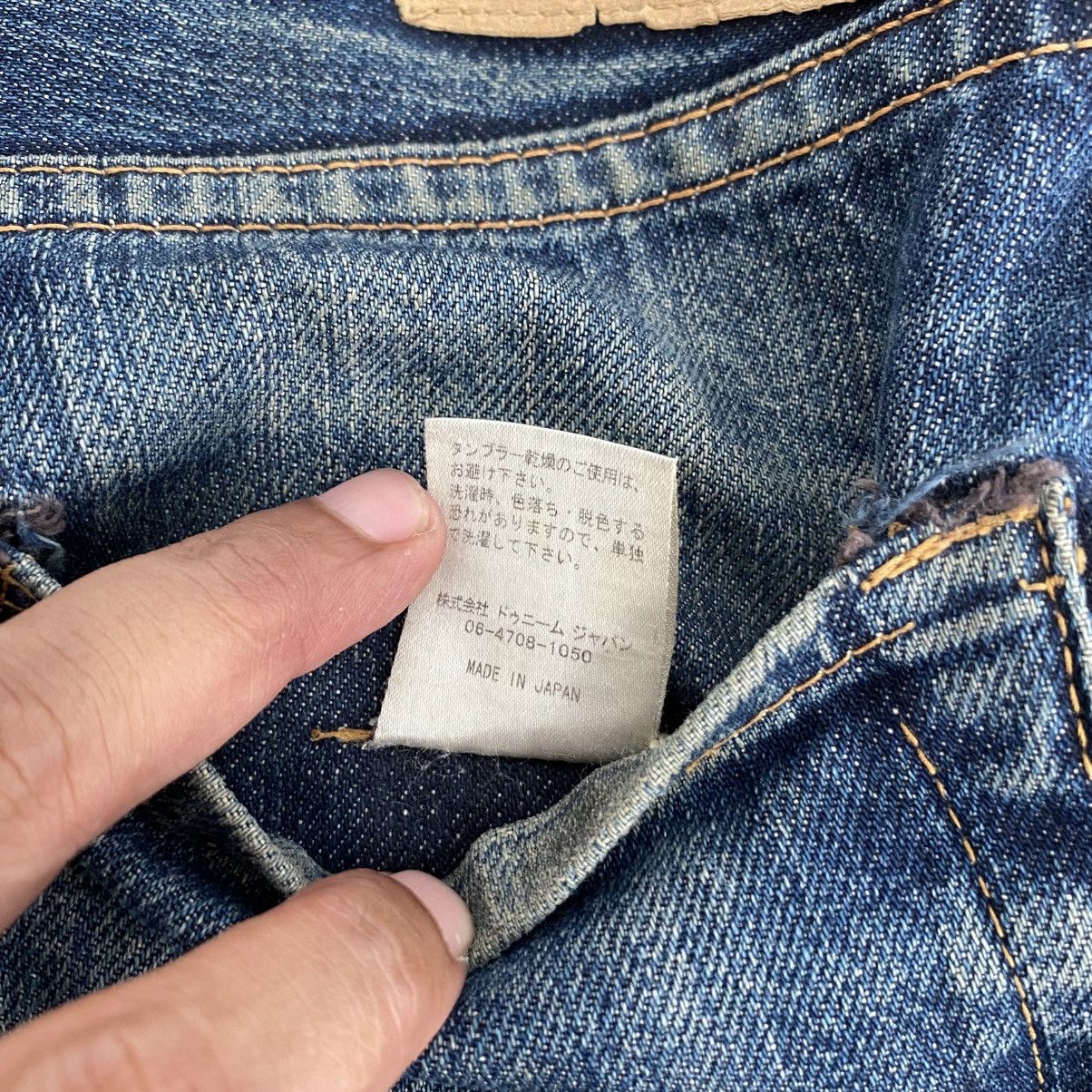 Denime Vintage Denime Japan Faded Blue Distressed Selvedge Jeans Size US 29 - 15 Thumbnail
