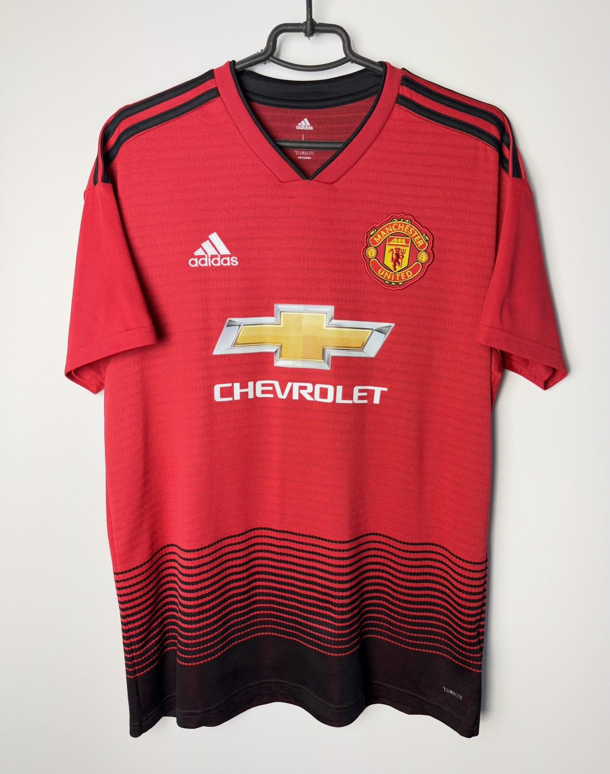 Adidas Manchester United 2018 2019 Home Shirt Adidas #9 Martial Size US L / EU 52-54 / 3 - 2 Thumbnail