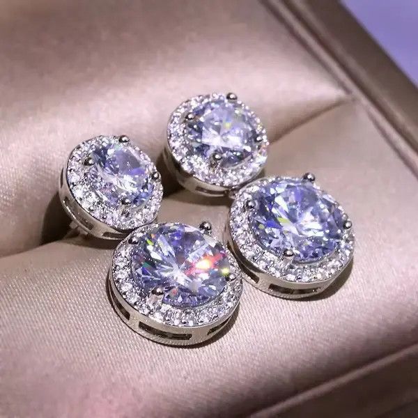 Jewelry Hayakawa x Fumie Round Cubic Zirconia Earring Size ONE SIZE - 5 Thumbnail