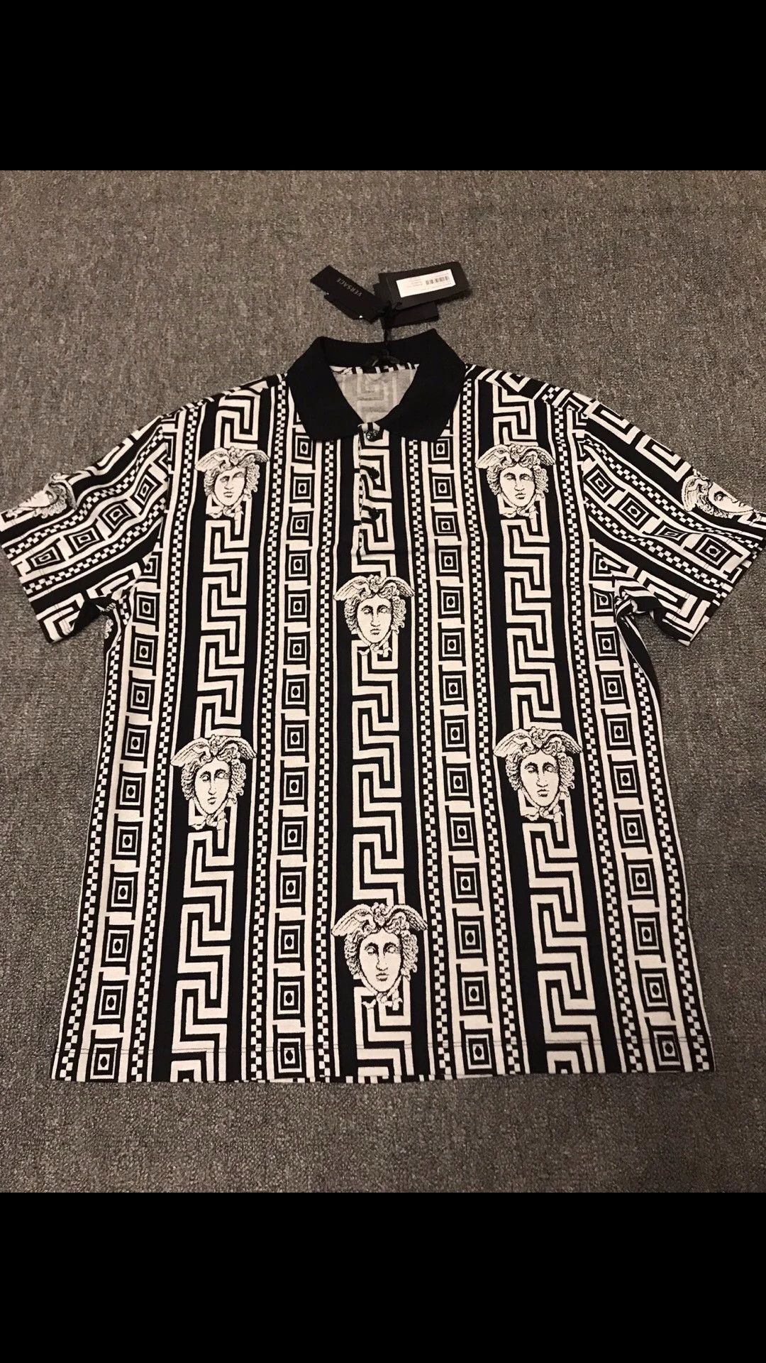 Versace Versace short sleeve Polo Medusa head L Size US L / EU 52-54 / 3 - 2 Thumbnail
