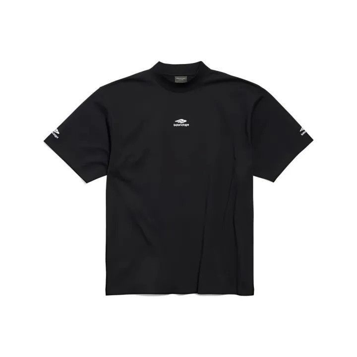 Balenciaga Balenciaga Logo Print Short Sleeve T-Shirt 0079-2507 Size US M / EU 48-50 / 2 - 1 Thumbnail