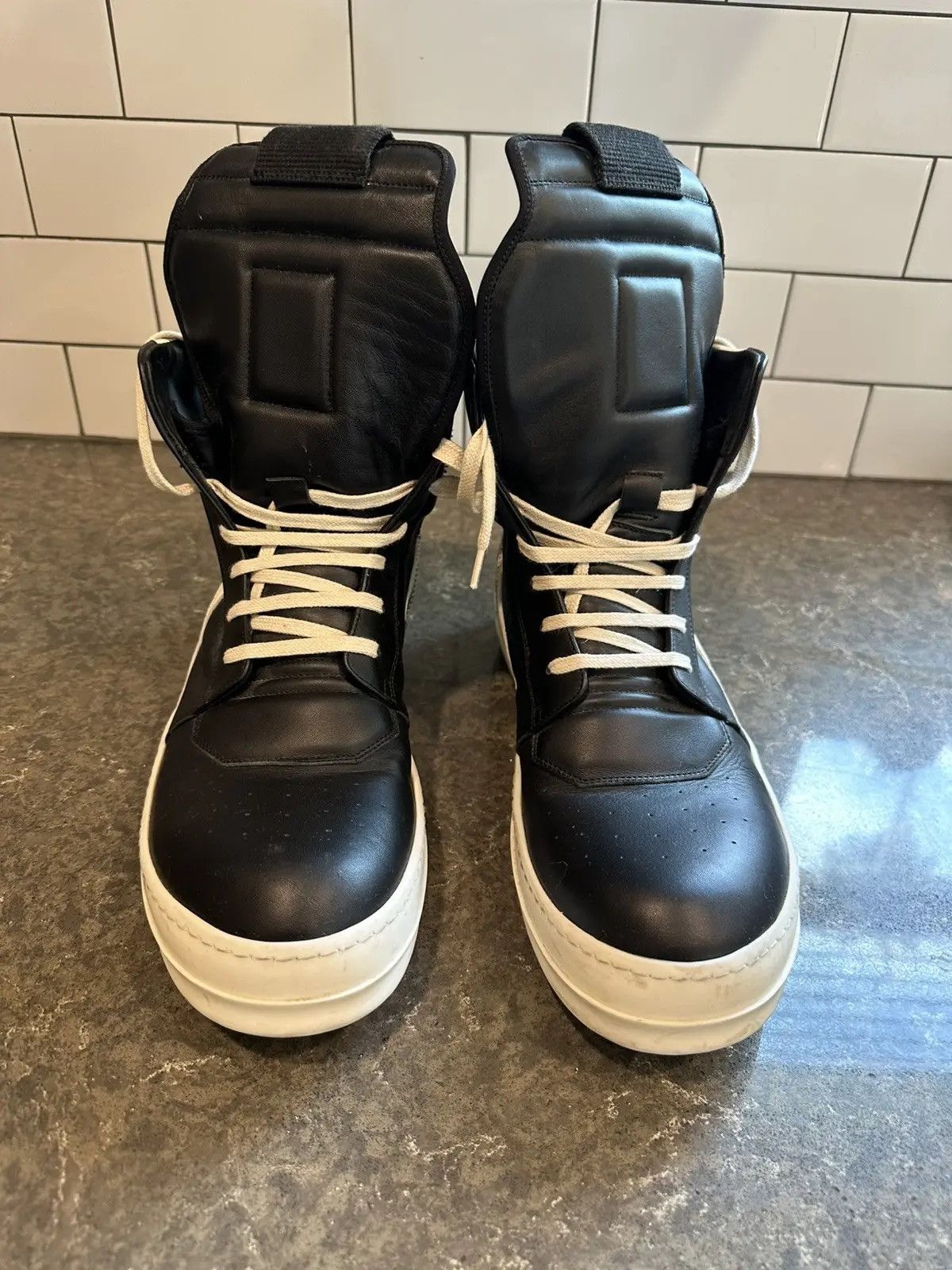 Rick Owens Rick Owens Geobasket Size US 11 / EU 44 - 2 Thumbnail