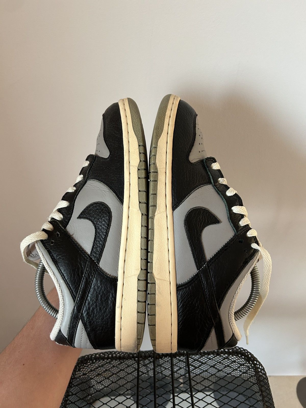 Nike × Vintage 💥RARE💥Nike Dunk Low Medium Grey 00s Shoes Sneakers Size 8 Size US 8 / EU 41 - 9 Thumbnail