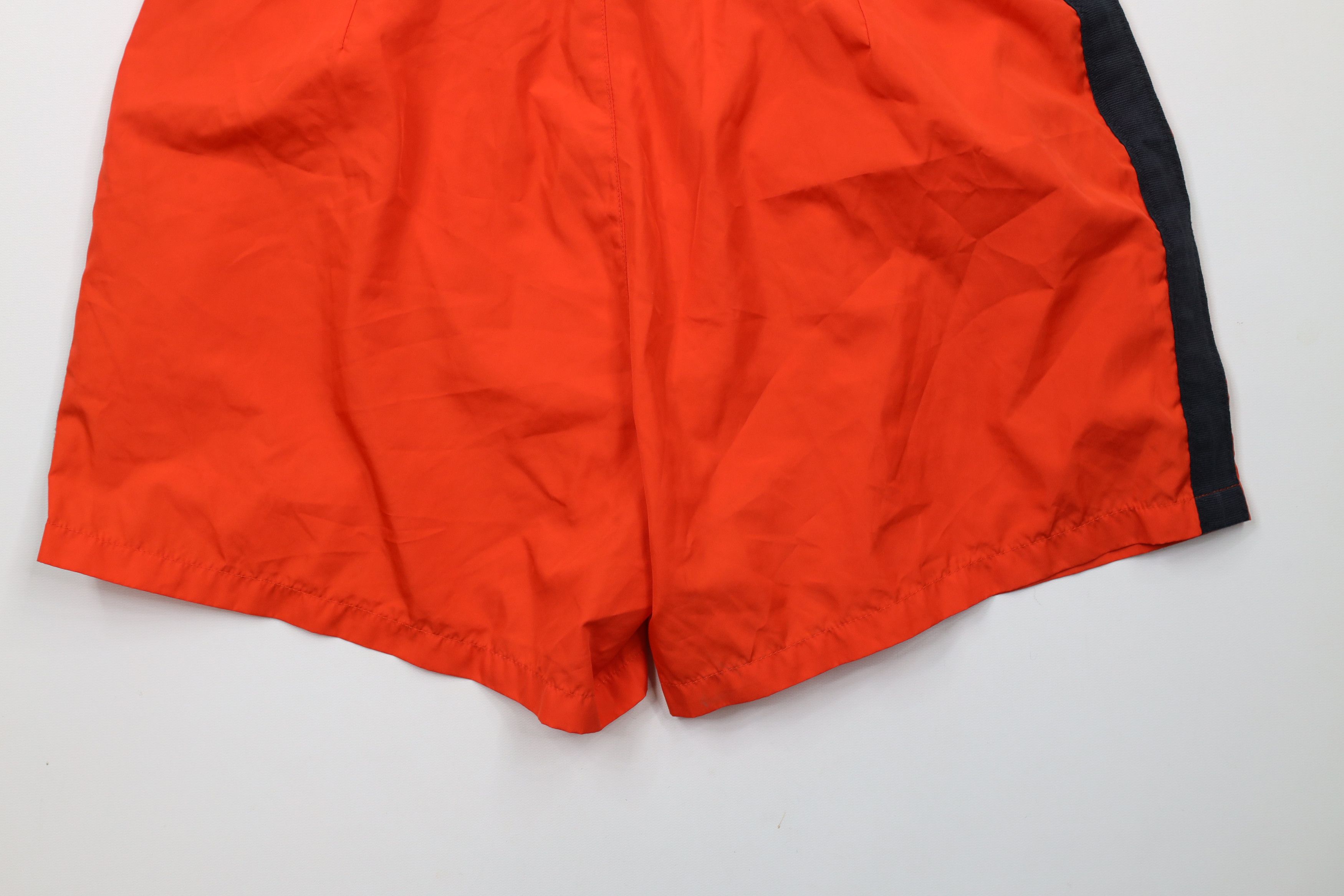 J.Crew × Vintage Vintage 90s J Crew Knee Lined Shorts Swim Trunks Orange Size US 34 / EU 50 - 12 Thumbnail
