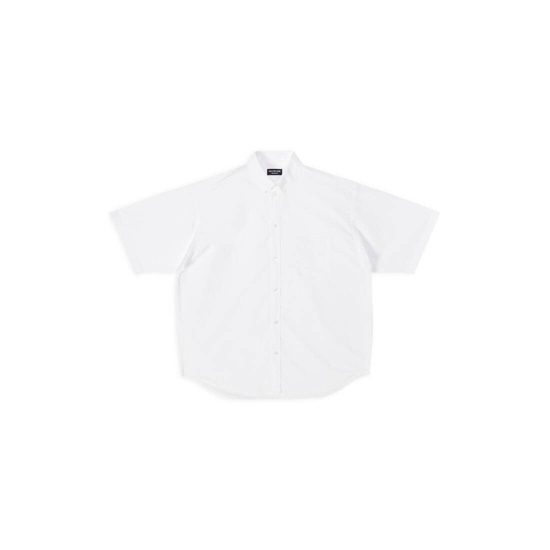 o1in1g0425 BB Icon Short Sleeve Shirt in White
