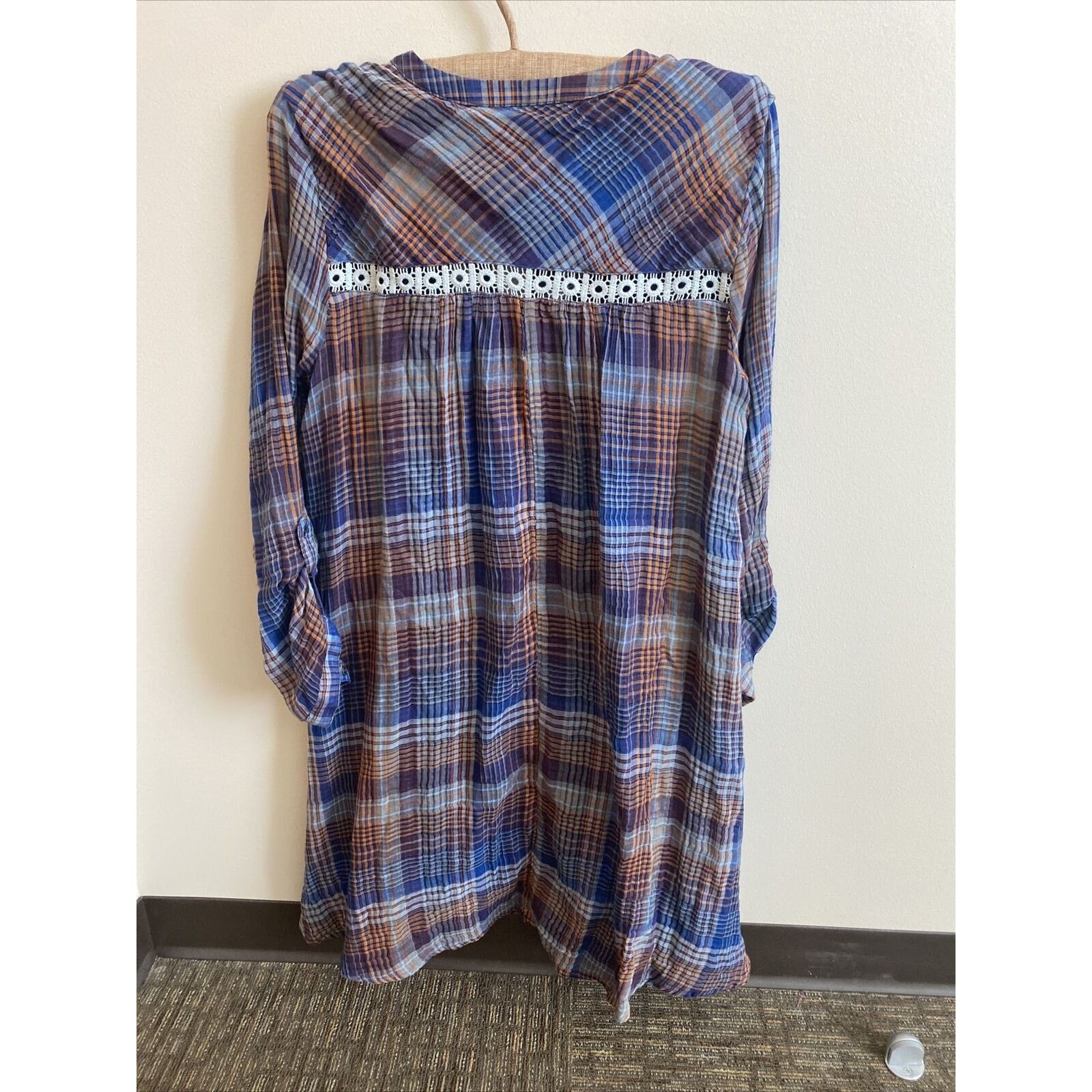 Anthropologie Holding Horses By Anthropologie Abita Plaid Dress M, Size M / US 6-8 / IT 42-44 - 7 Thumbnail