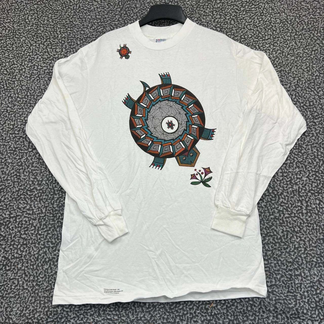 Hanes Vintage Turtle Shirt Men L Beefy Long Sleeve New with Defect Size US L / EU 52-54 / 3 - 1 Thumbnail