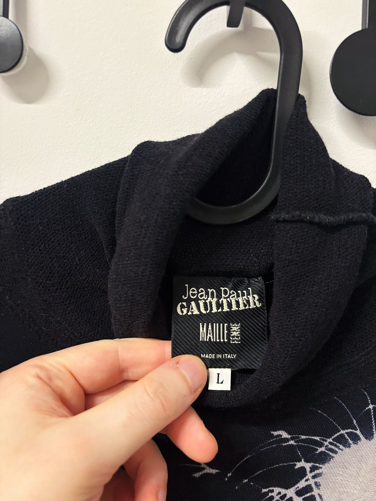 Jean Paul Gaultier Jean Paul Gaultier turtleneck longsleeve 90s eiffel tower Size L / US 10 / IT 46 - 4 Thumbnail