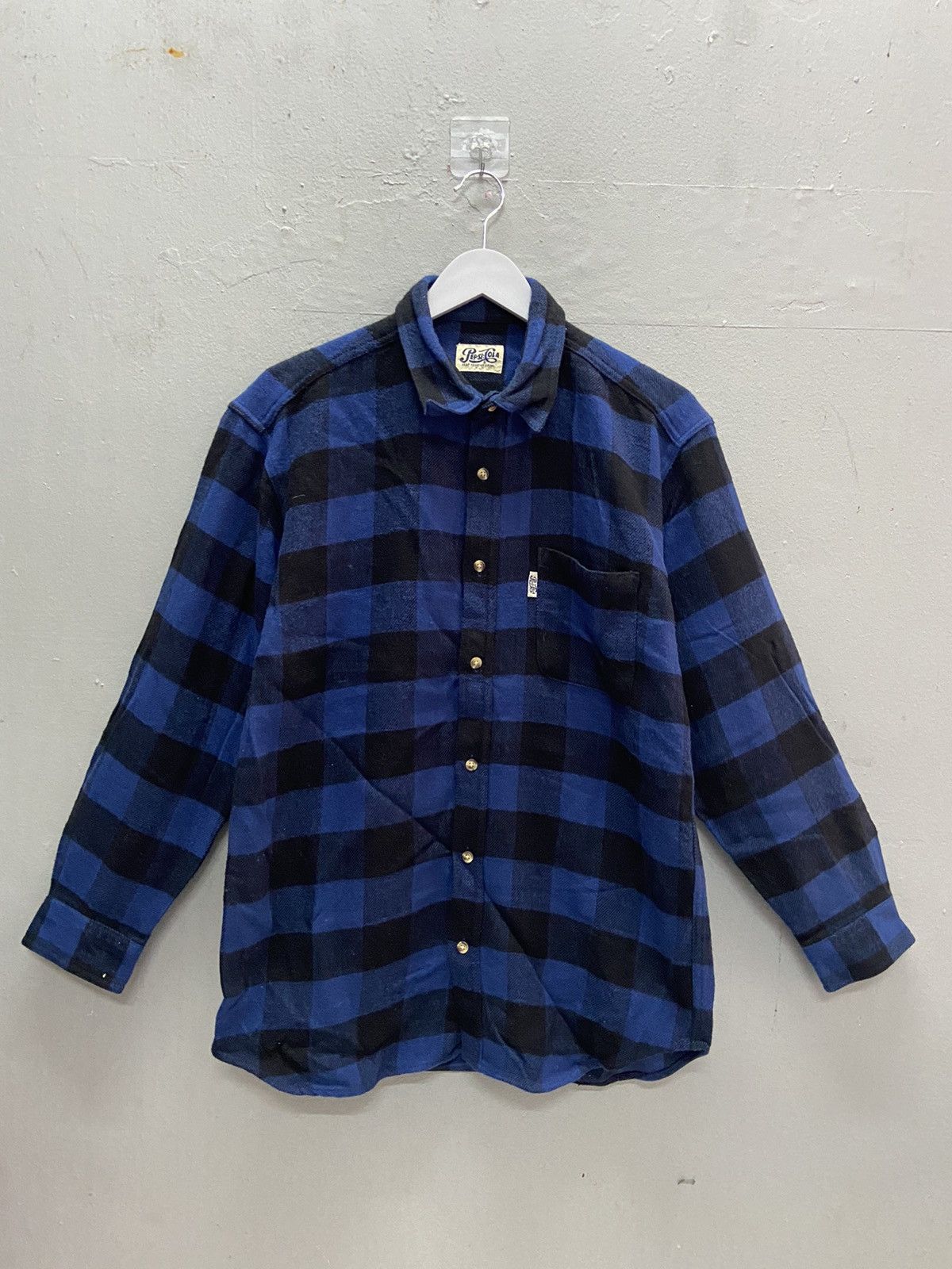 Flannel VINTAGE PEPSI COLA FLANNEL Size US L / EU 52-54 / 3 - 1 Thumbnail