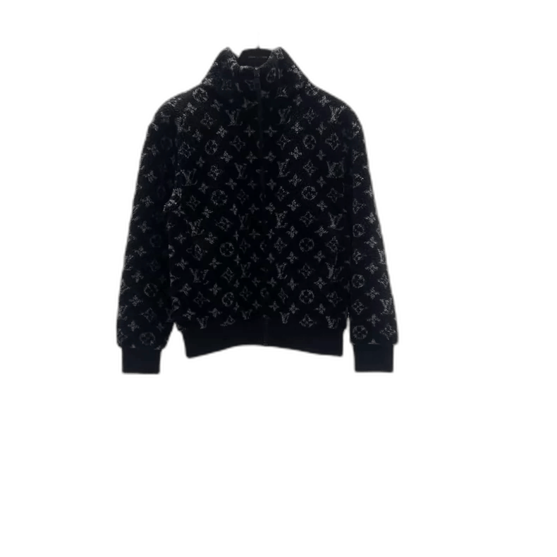 Louis Vuitton Louis Vuitton Black Teddy Fleece Jacket-yf Size US XS / EU 42 / 0 - 1 Thumbnail