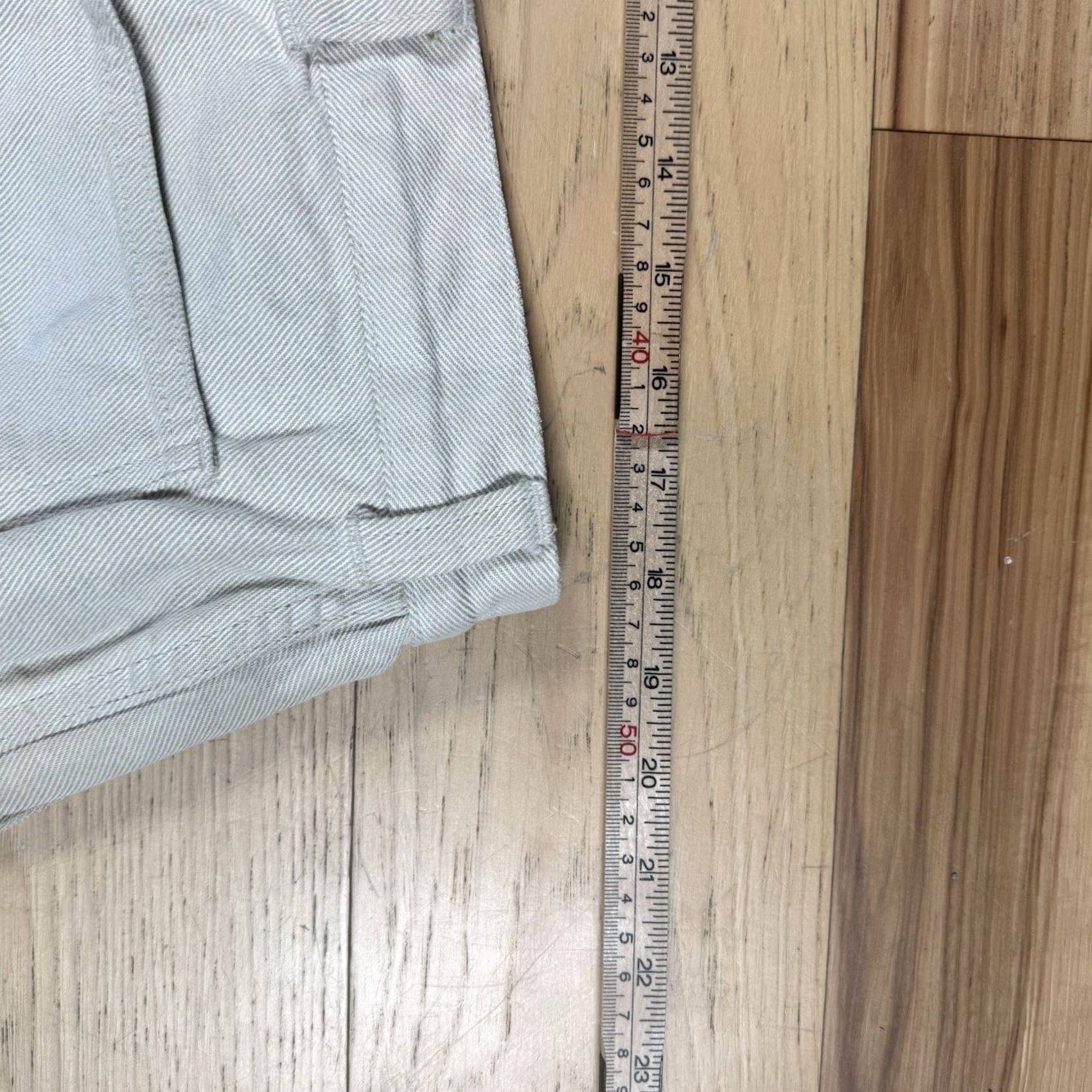 Polo Ralph Lauren VINTAGE Polo Ralph Lauren Linen Blend Pants Men's 38x29 Ivory Straight Leg Chino Pants Mens Size US M / EU 48-50 / 2 - 6 Thumbnail