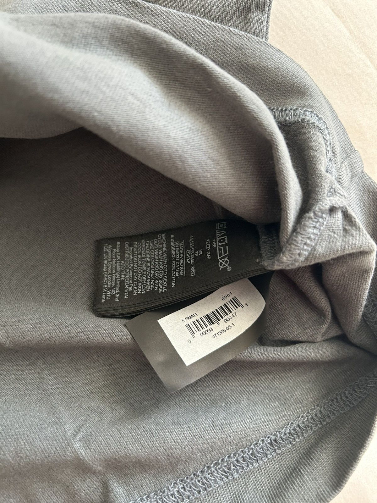 Gap × Yeezy Yeezy GAP Dove Long Sleeve Dark Green Tagged XS Size US M / EU 48-50 / 2 - 4 Thumbnail
