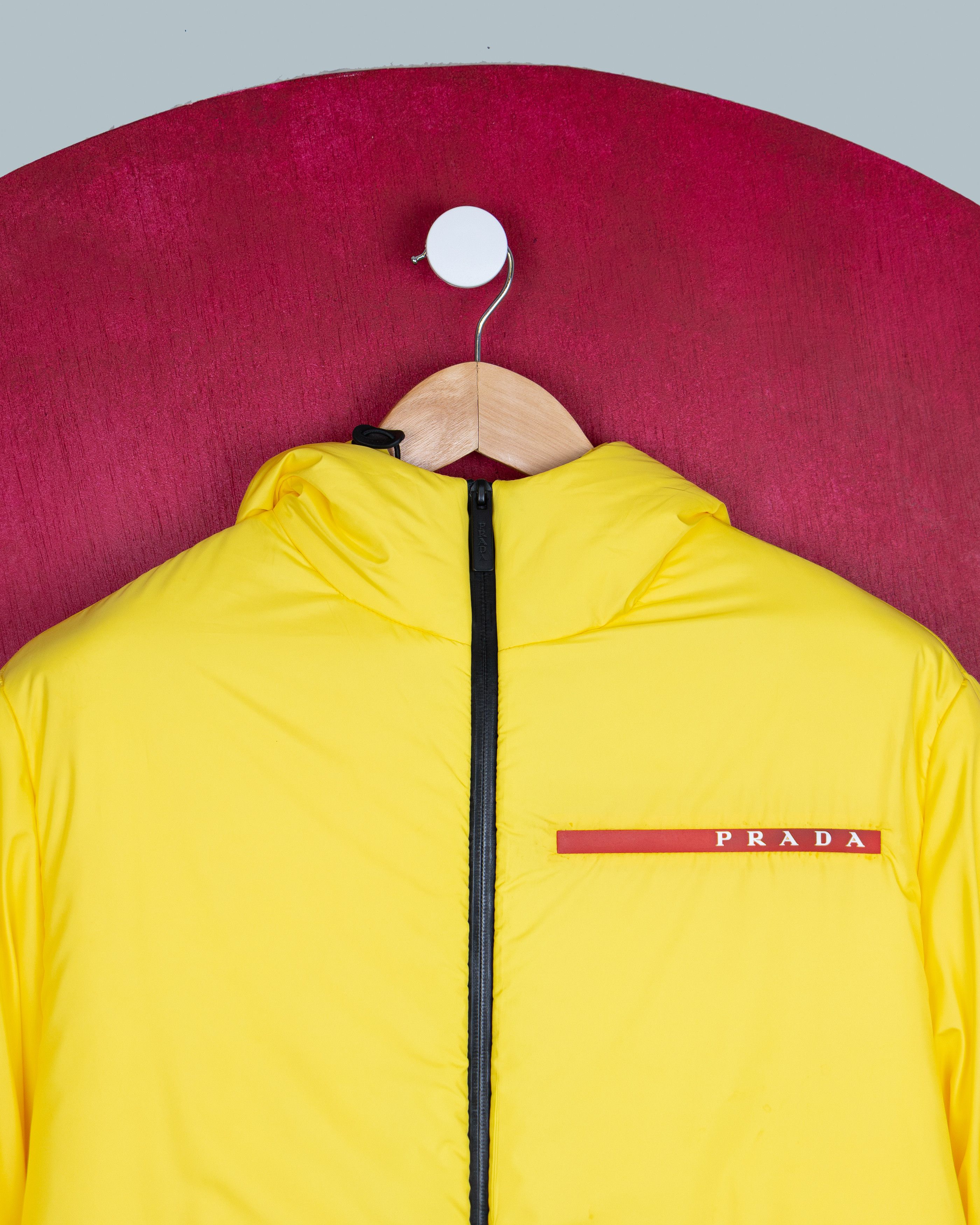 Prada Prada Linea Rossa Poplin Padded Jacket Size US S / EU 44-46 / 1 - 4 Thumbnail