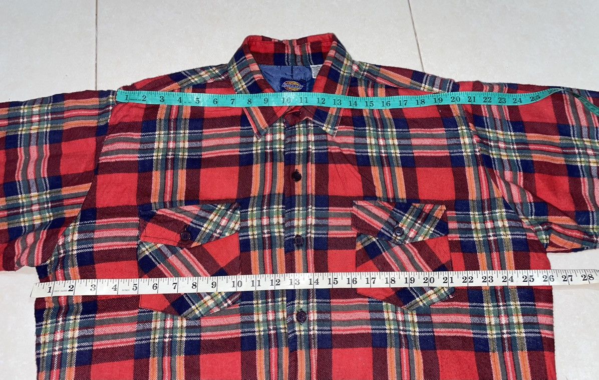 Dickies Dickies Quilted Flannel Shirt Size US XL / EU 56 / 4 - 10 Thumbnail