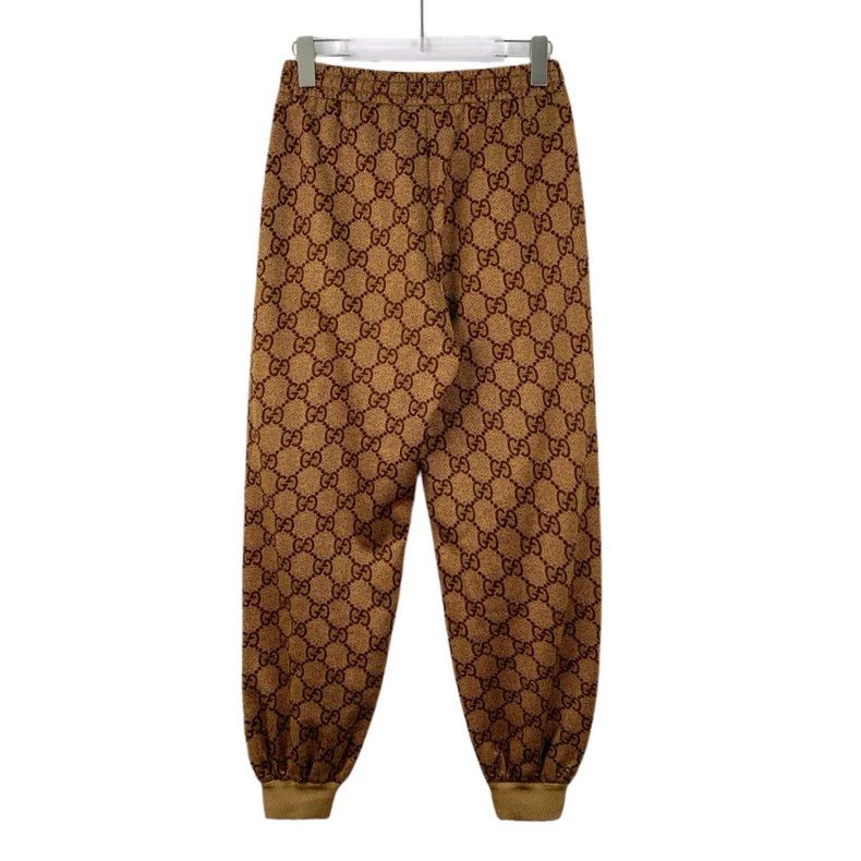 Gucci Gucci SizeXS Brown logo jacquard full print drawstring casu Size 25" / US 0 / IT 36 - 2 Thumbnail