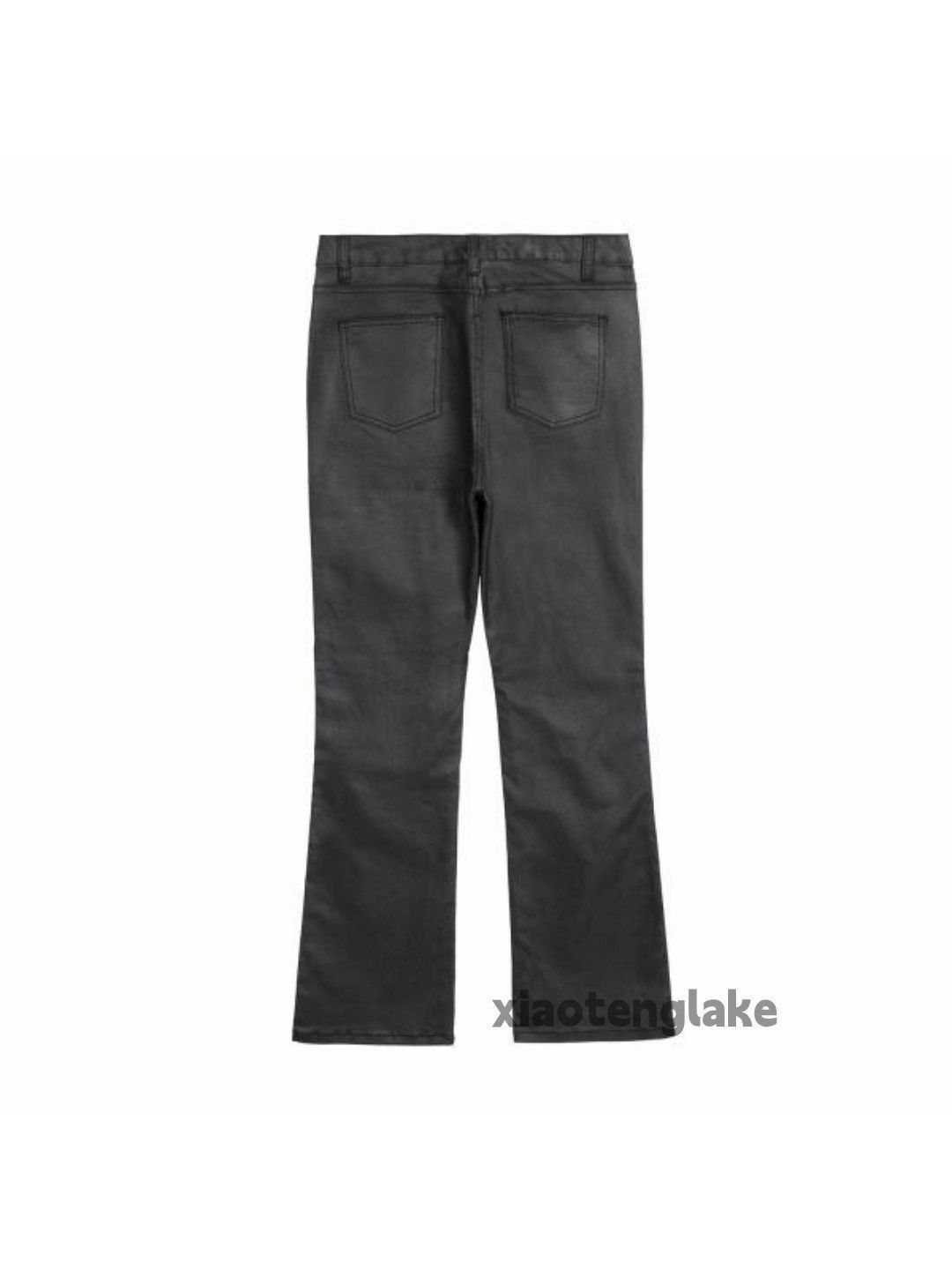 Jean ltx wax coated punk grunge bootcut hiphop yuppie jeans Size US 30 / EU 46 - 4 Thumbnail