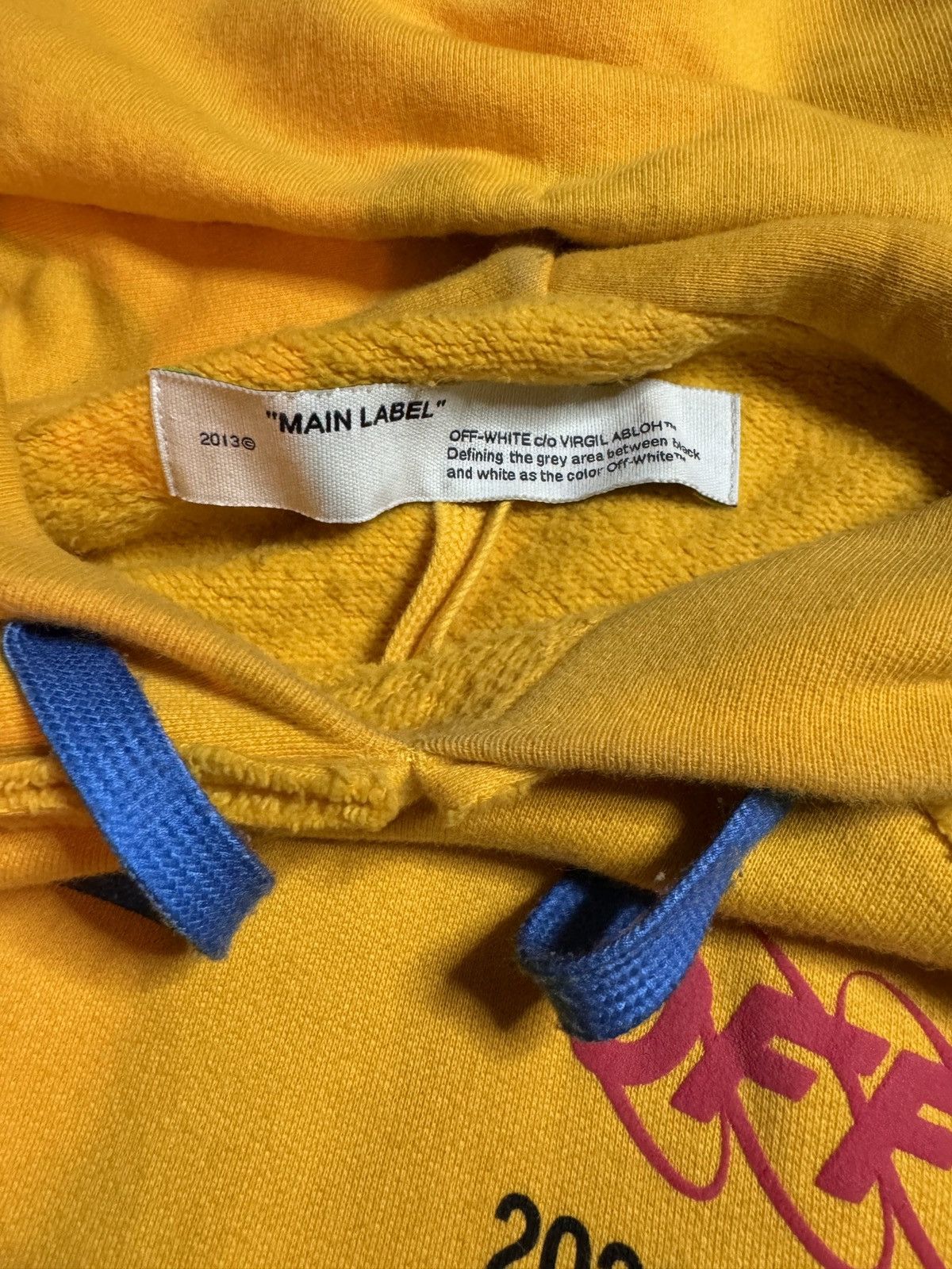 Off-White Off-white Oversized Industrial Y013 Hoodie Size US M / EU 48-50 / 2 - 3 Thumbnail