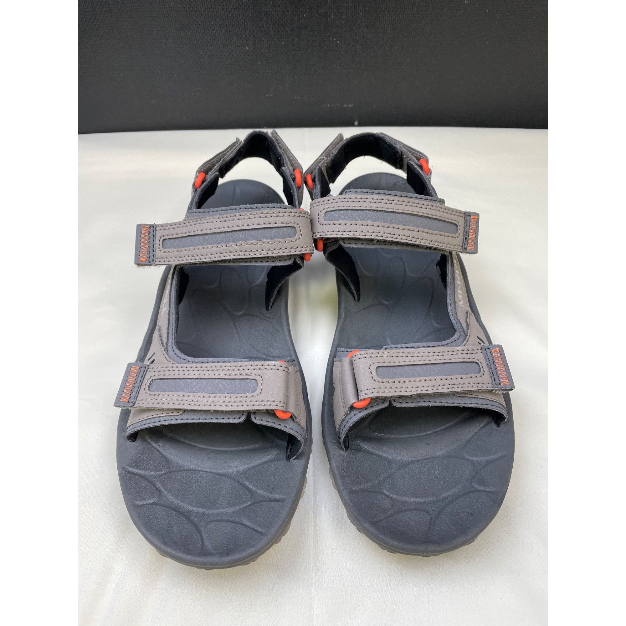 Merrell Merrell Men's Gray/Tan Strap Sandals / Shoes Size 10 SKU 577 Size US 10 / EU 43 - 1 Thumbnail
