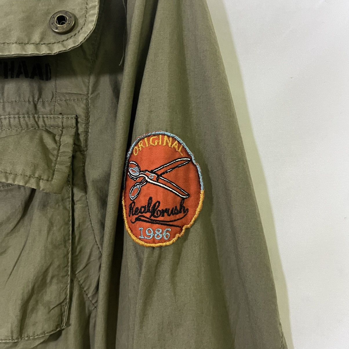 14th Addiction 2000s REAL CRUSH MILITARY ARMY JACKET PATCHES Size US M / EU 48-50 / 2 - 6 Thumbnail