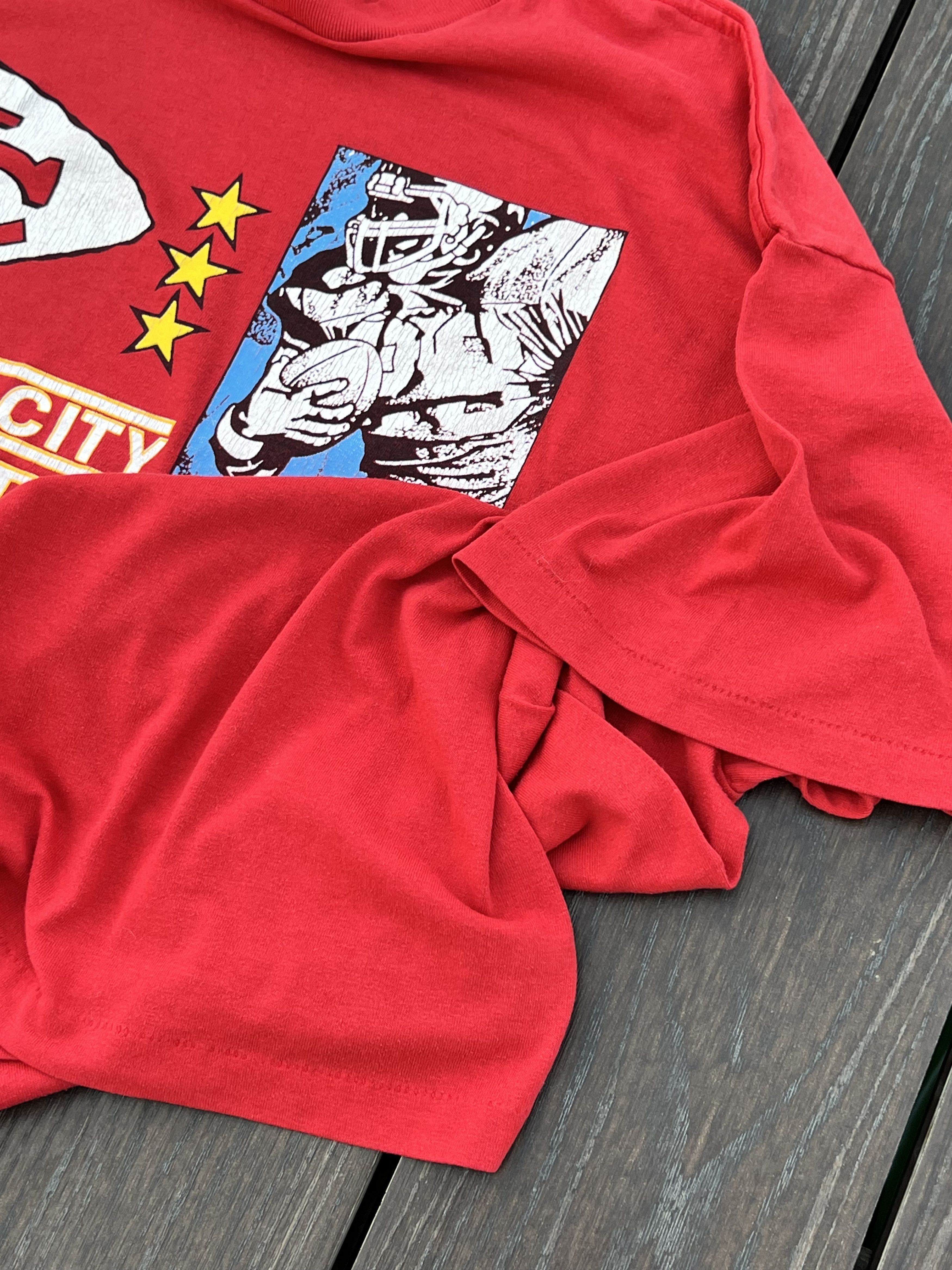 NFL Vintage kansas City Chiefs T-shirt Nfl Size US XL / EU 56 / 4 - 7 Thumbnail