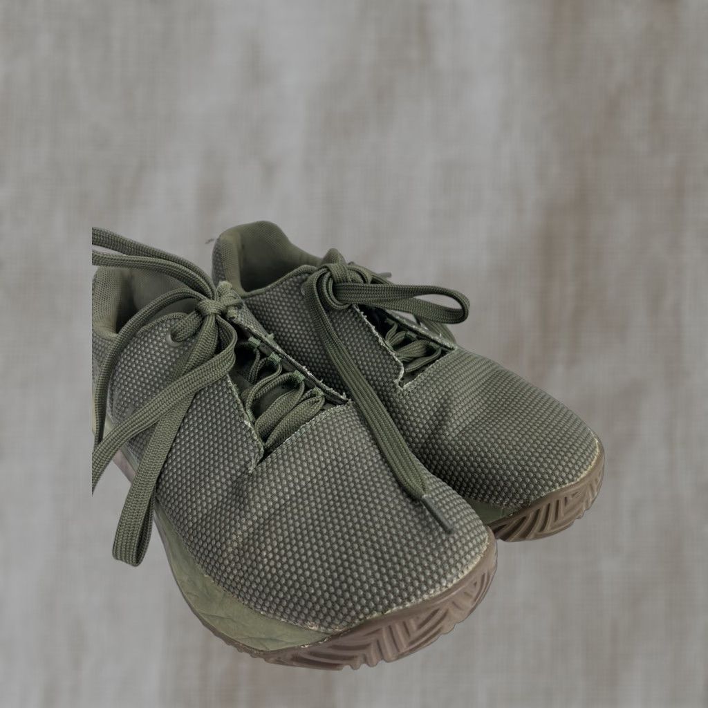Vintage NOBULL Army Dark Gum Trainer Men’s 7.5 US / 9 Women’s Plus Size Green Sneaker Army Theme Shoes Size US 8 / IT 38 - 1 Thumbnail