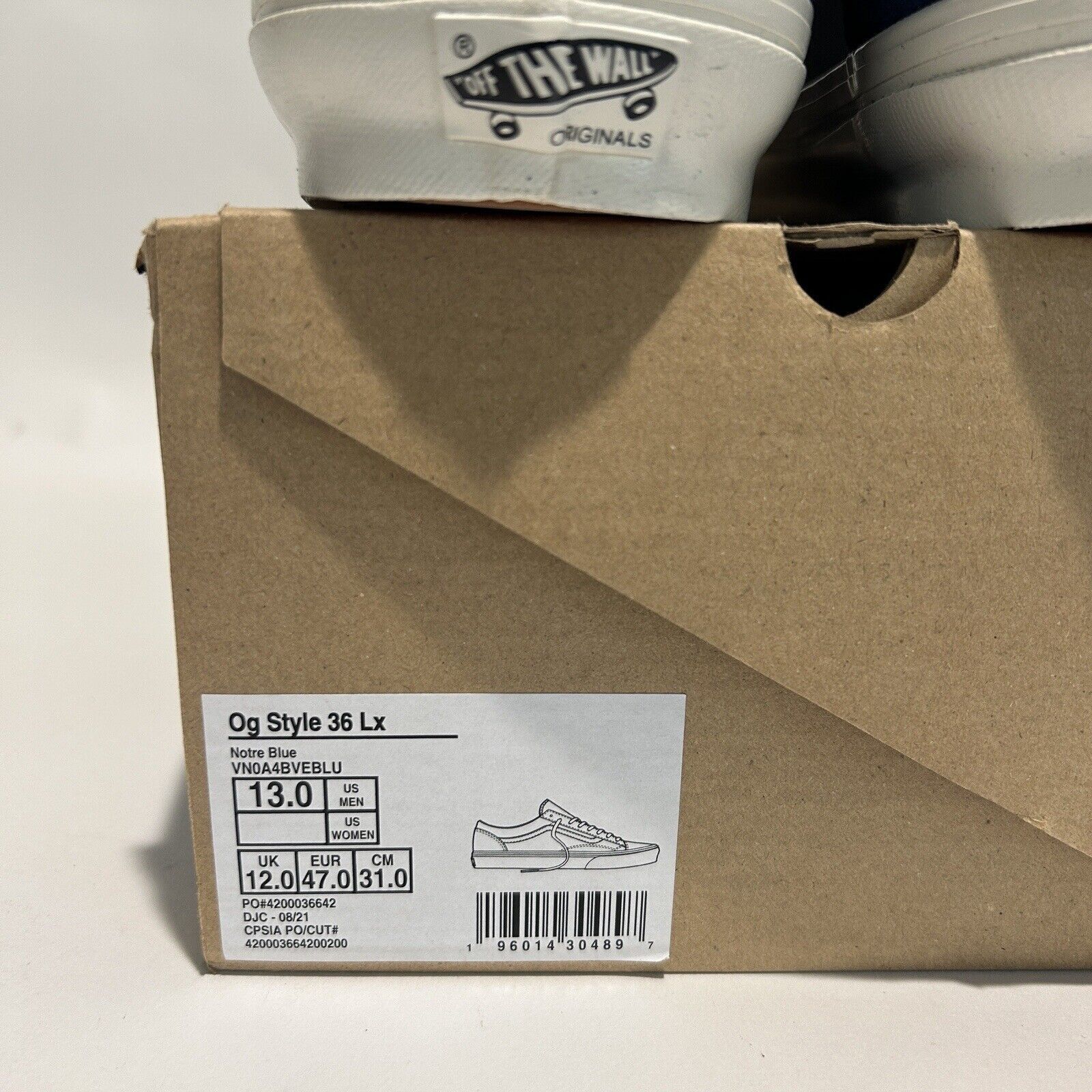 Vans Vans Vault x Notre Old Style 36 LX “Tea Blue” 2024 Size US 13 / EU 46 - 5 Thumbnail