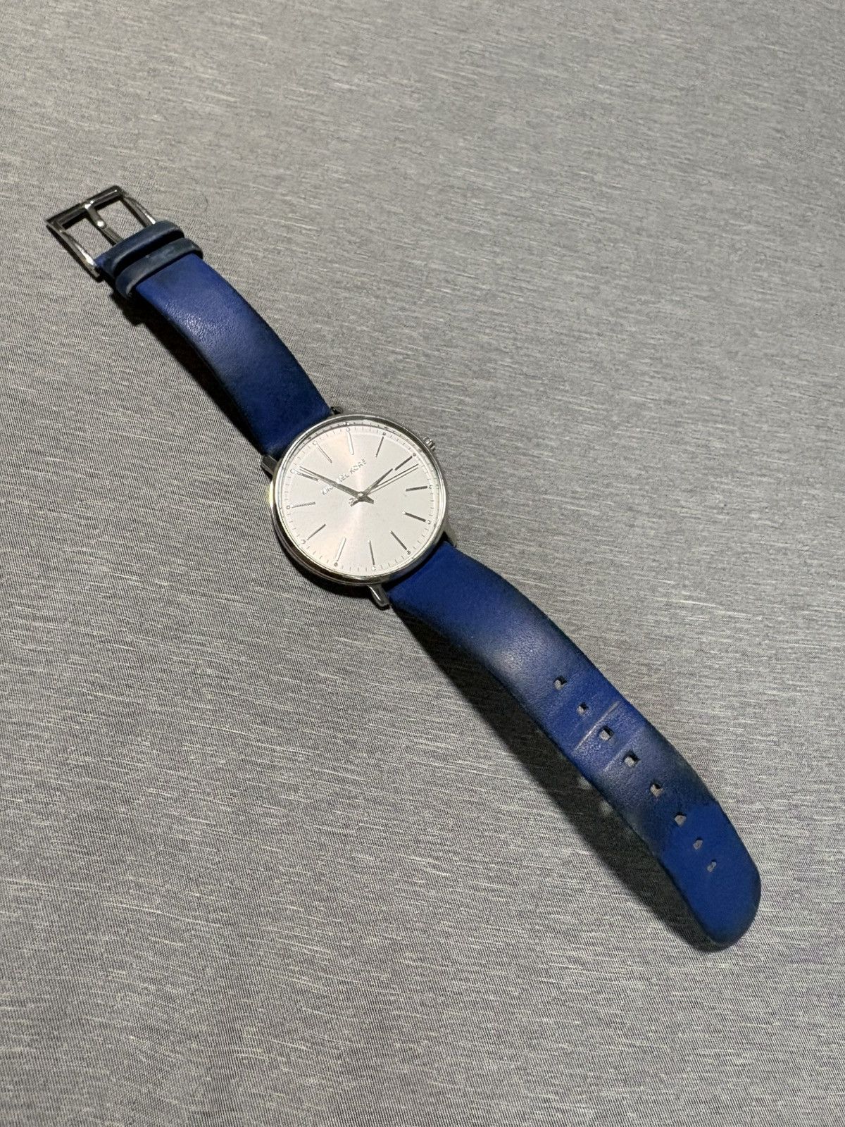 Michael Kors Michael Kors Pyper MK-2845 Blue Leather Quartz 38mm Watch Size ONE SIZE - 6 Thumbnail