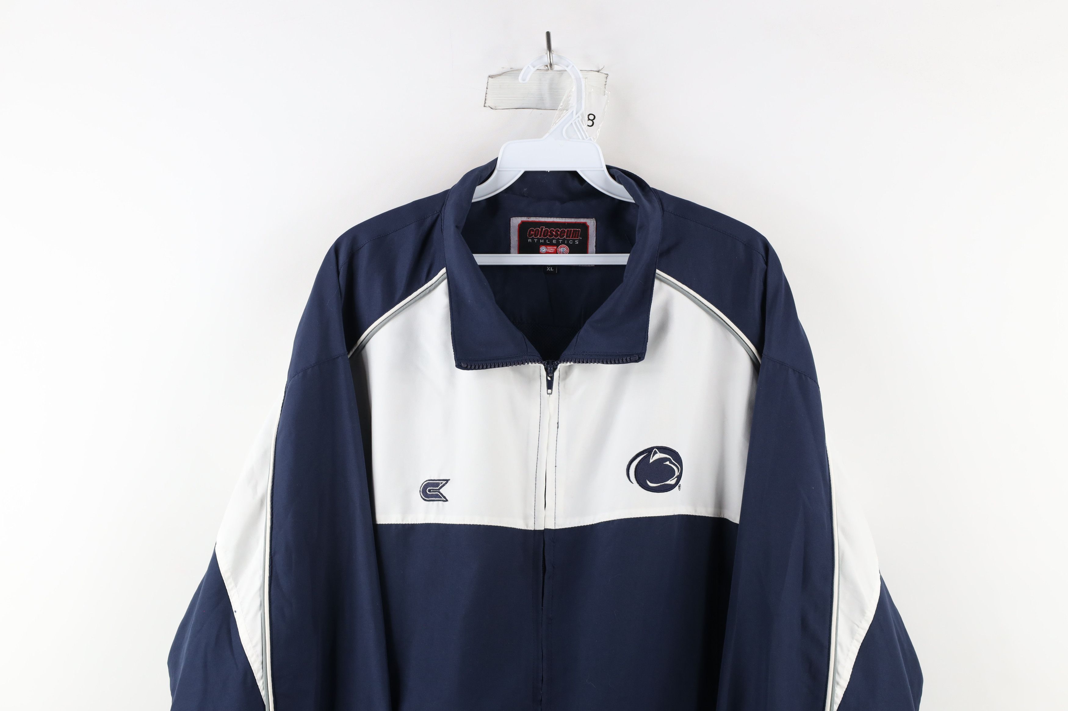 Vintage Vintage Lined Penn State University Full Zip Jacket Blue Size US XL / EU 56 / 4 - 2 Thumbnail