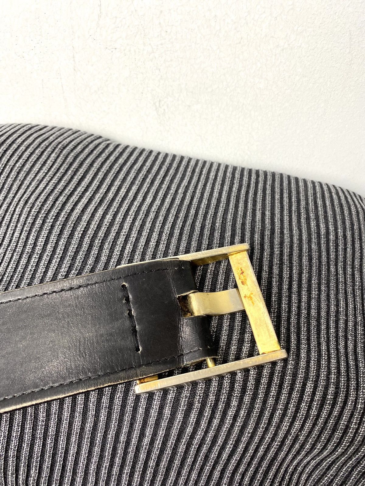 Japanese Brand × Jil Sander Vintage Jil Sander Leather Belt Luxury Archive Size ONE SIZE - 5 Thumbnail