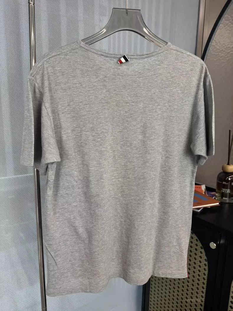 Thom Browne Thom browne Gray pocket stripe short sleeves 2504-Nextarrow Size US L / EU 52-54 / 3 - 5 Thumbnail